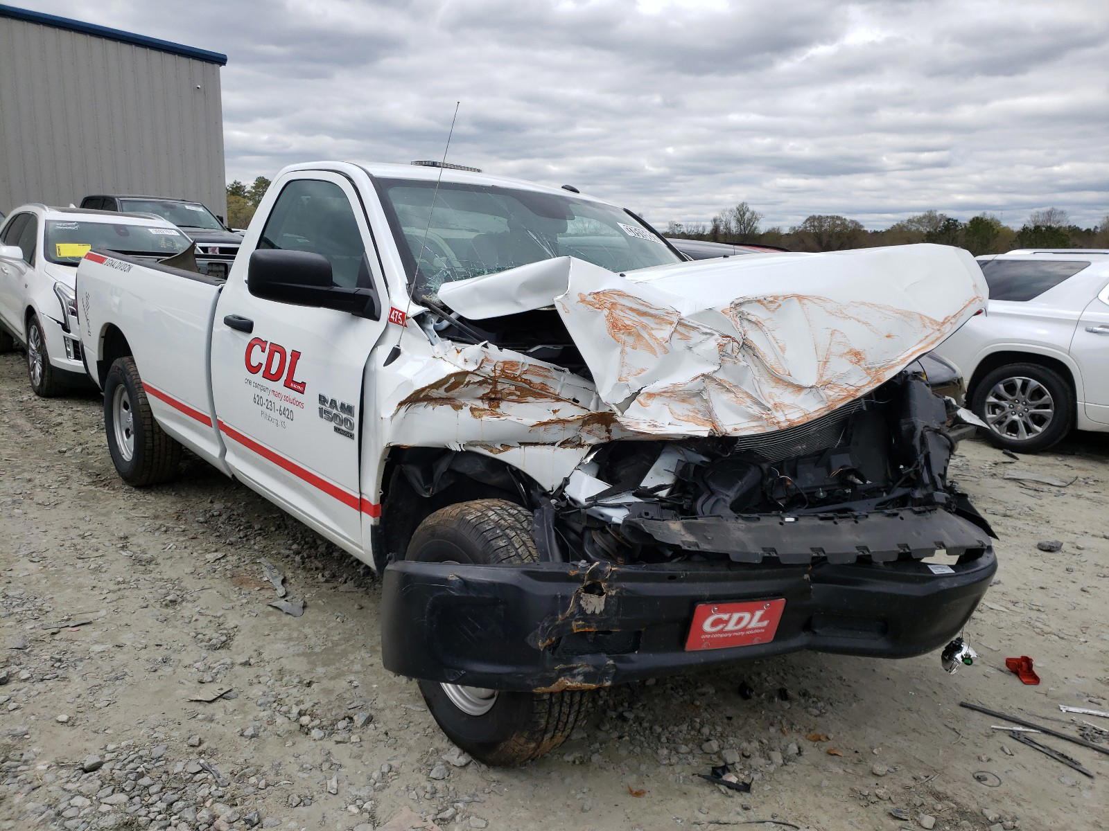 RAM 1500 CLASS 2019 with VIN 3C6JR6DG7KG510355 - Photo from auction