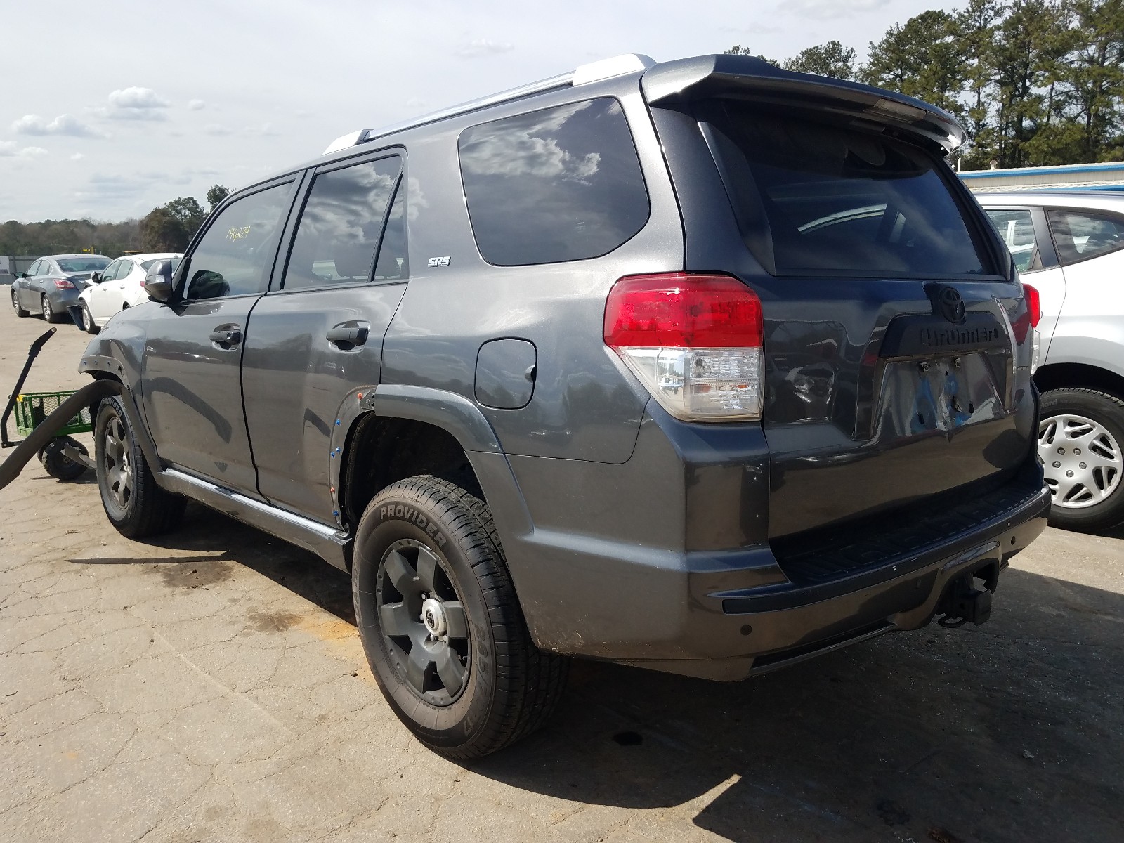 Photo 3 from auction – 2010 TOYOTA 4RUNNER SR with VIN JTEZU5JR9A5007390