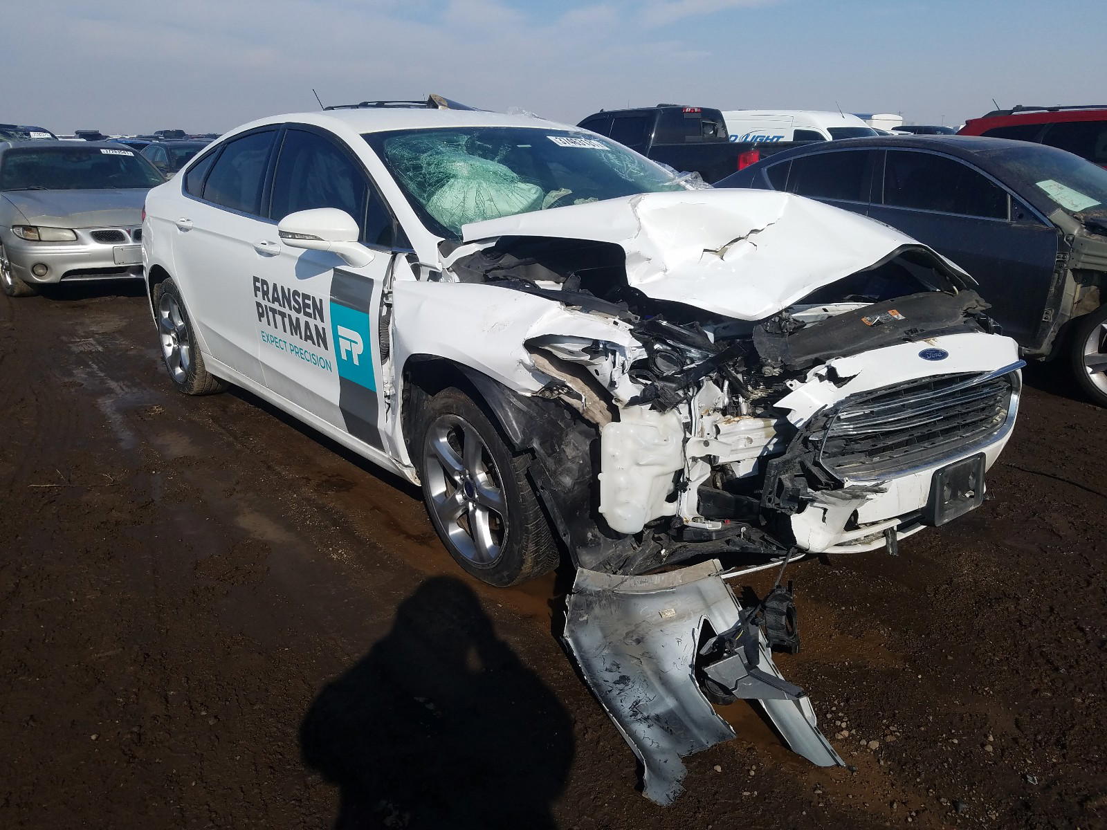 FORD FUSION SE 2016 with VIN 3FA6P0T97GR367669 - Photo from auction