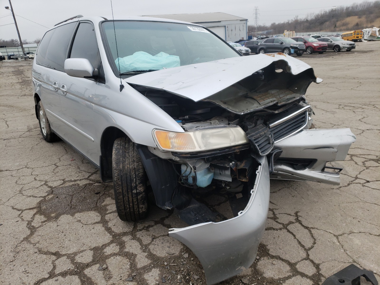 Photo 1 from auction – 2001 HONDA ODYSSEY with VIN 2HKRL18601H508020