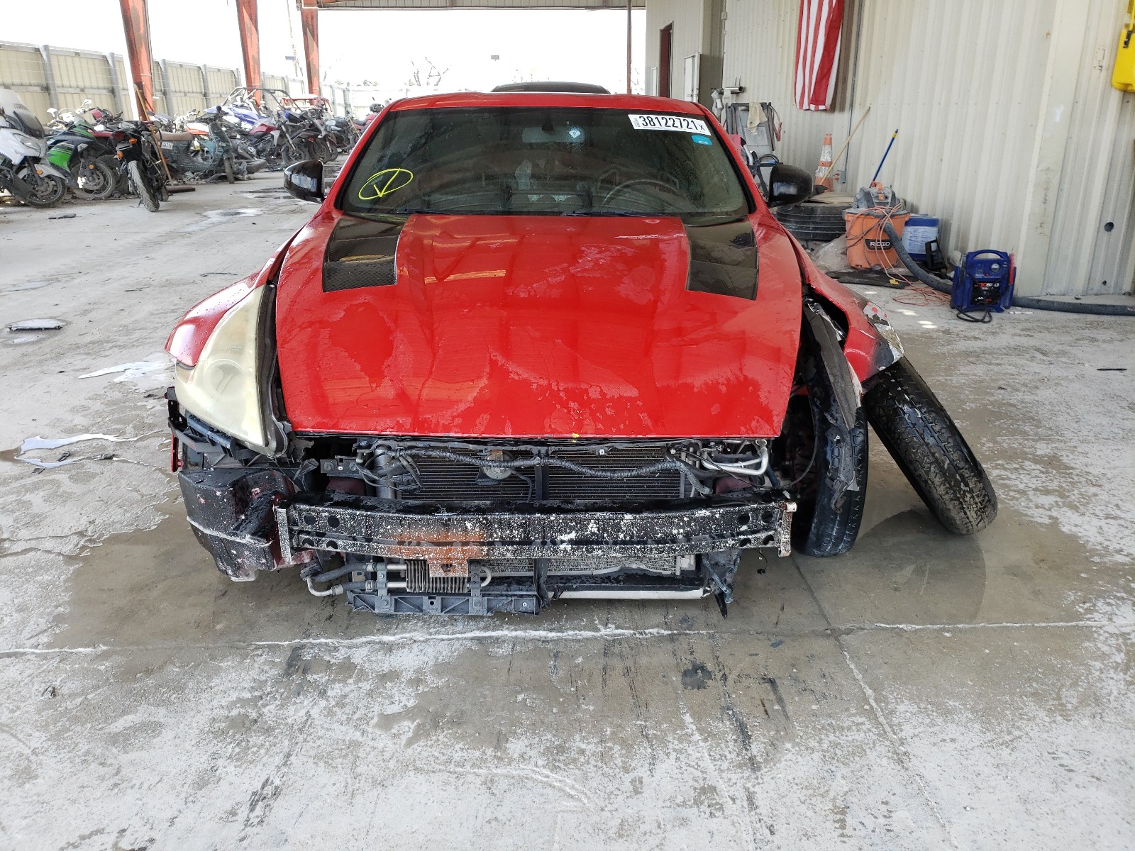 Photo 9 from auction – 2011 NISSAN 370Z BASE with VIN JN1AZ4EH0BM555240