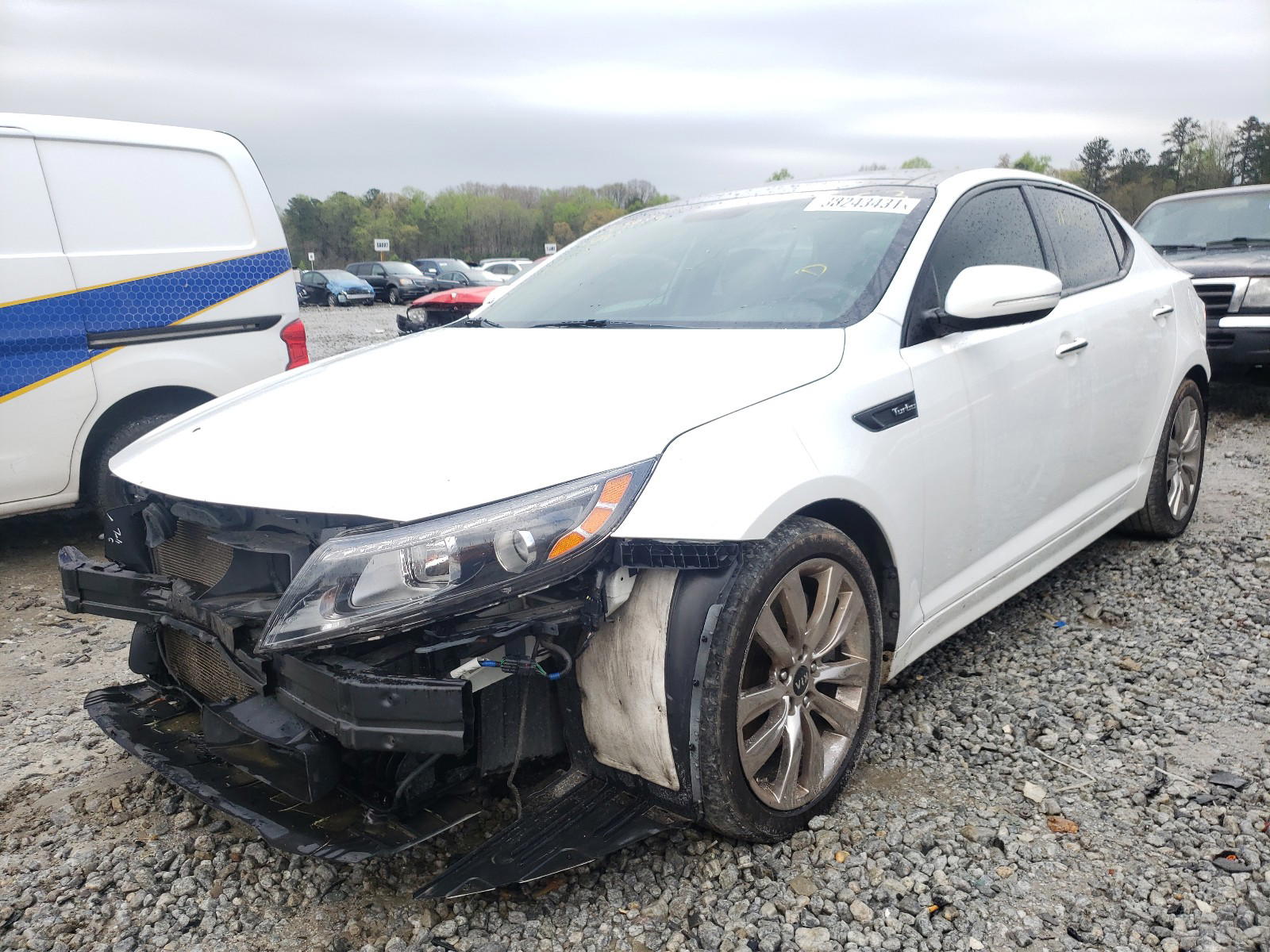 Photo 12 from auction – 2014 KIA OPTIMA SX with VIN 5XXGR4A65EG265159