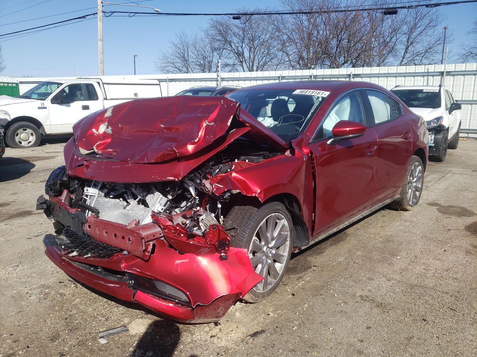 Photo 2 from auction – 2021 MAZDA 3 PREFERRE with VIN JM1BPBCL3M1316157