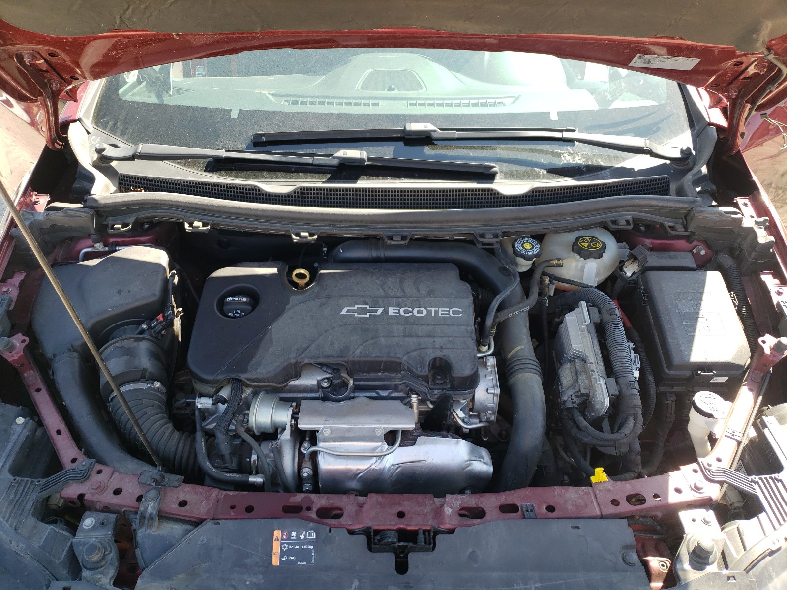 Photo 7 from auction – 2016 CHEVROLET CRUZE LT with VIN 1G1BE5SM6G7309747
