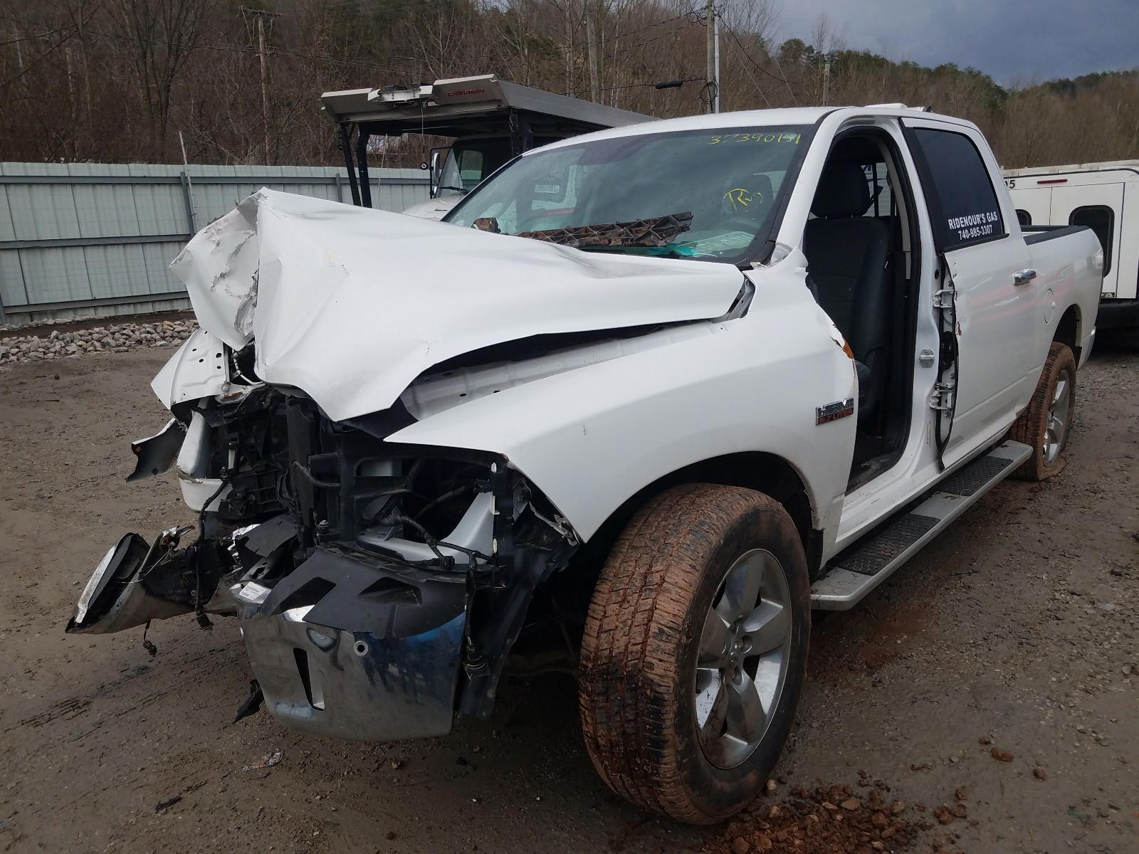 Photo 2 from auction – 2017 RAM 1500 SLT with VIN 1C6RR7LT1HS795739