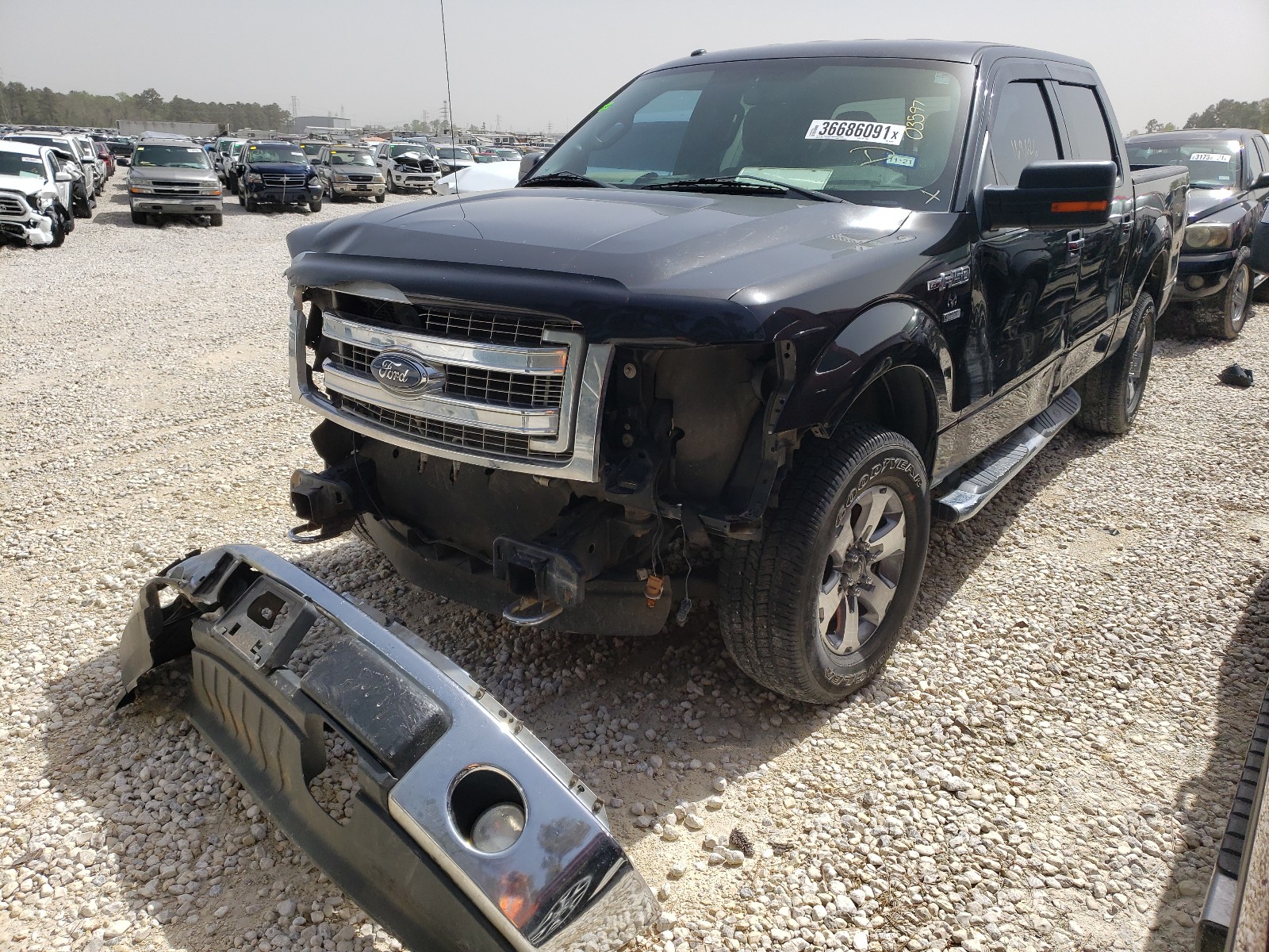 Photo 2 from auction – 2013 FORD F150 SUPER with VIN 1FTFW1EF4DKD15597
