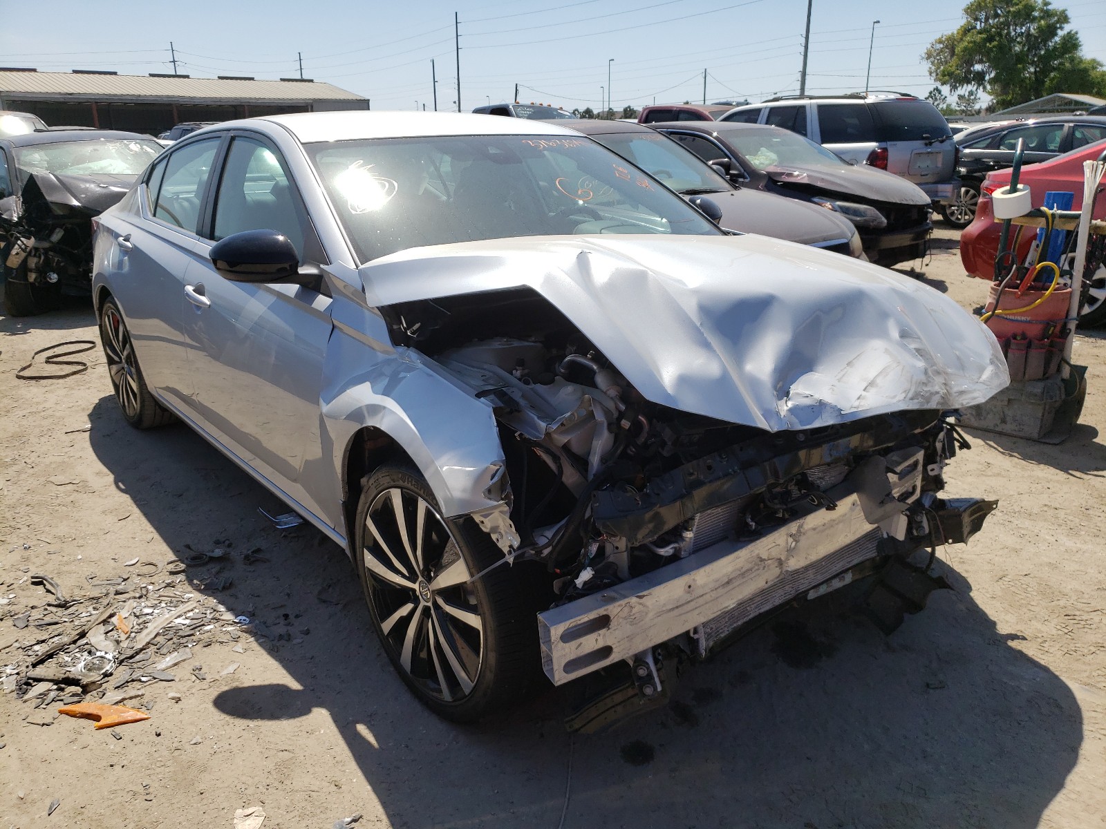 NISSAN ALTIMA SR 2020 with VIN 1N4BL4CV2LC247625 - Photo from auction