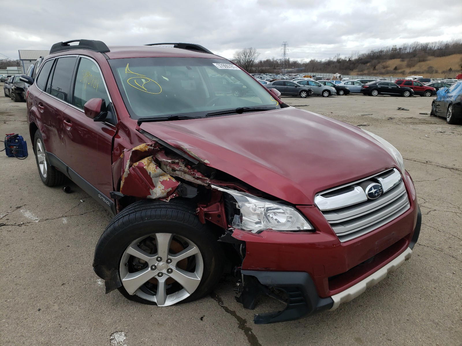 SUBARU OUTBACK 2. 2013 with VIN 4S4BRCJC0D3297151 - Photo from auction