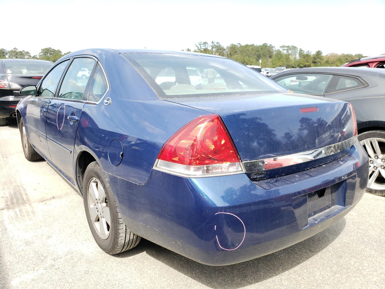 Photo 3 from auction – 2006 CHEVROLET IMPALA LT with VIN 2G1WT58K869346969