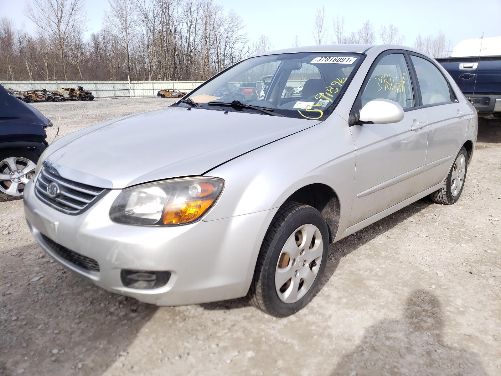 Photo 2 from auction – 2009 KIA SPECTRA EX with VIN KNAFE222495643146