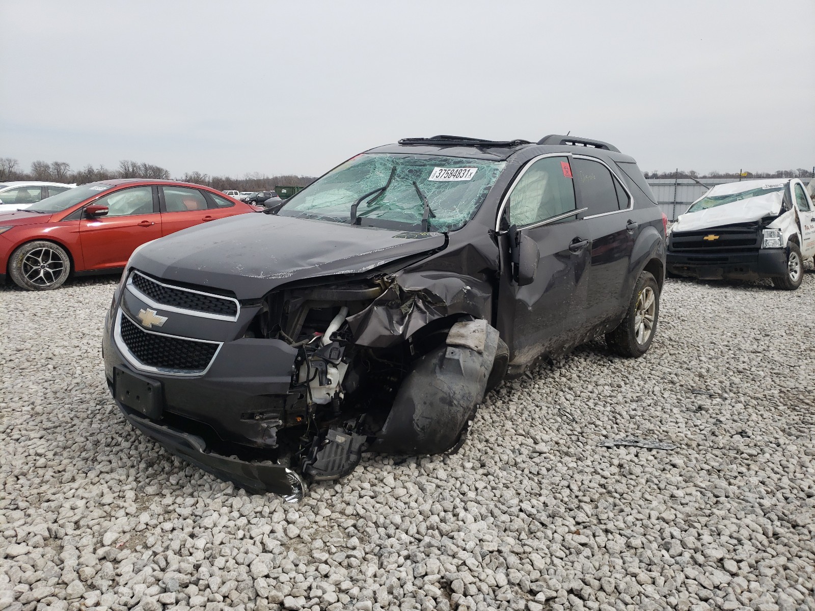Photo 2 from auction – 2015 CHEVROLET EQUINOX LT with VIN 2GNALBEK4F6320740