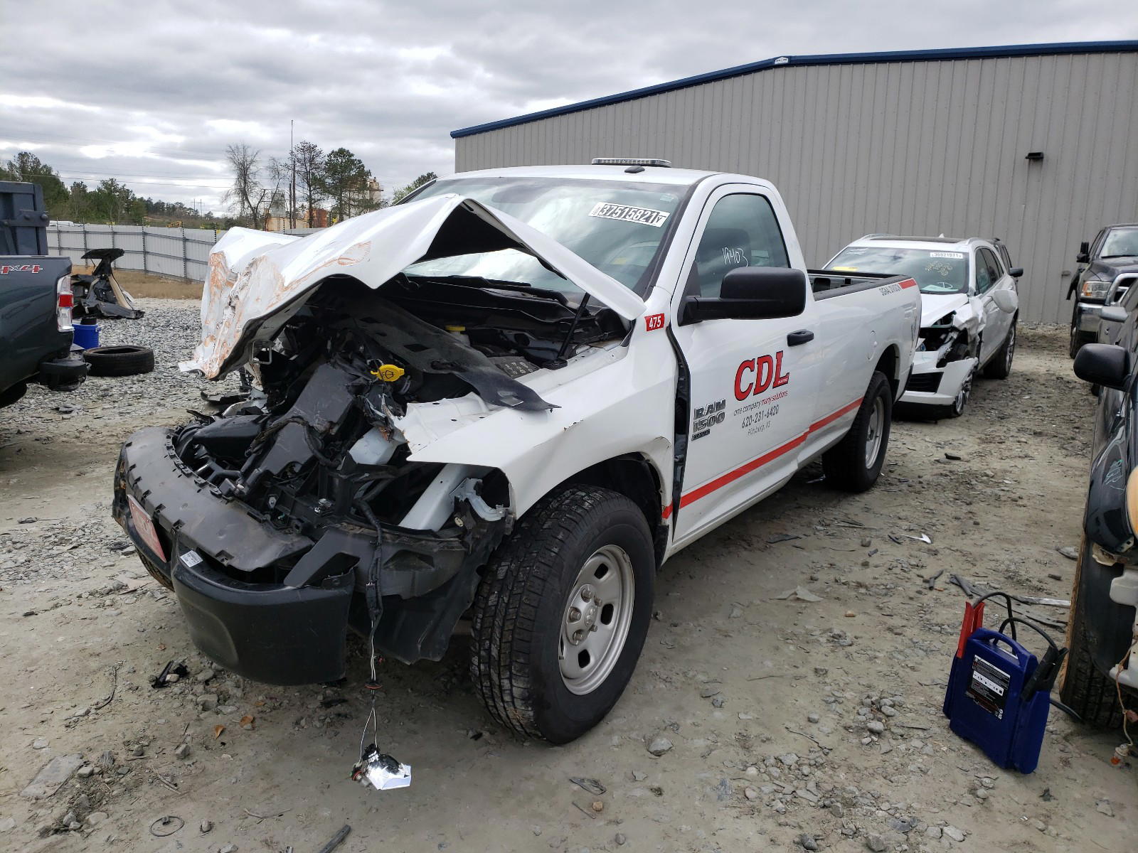 Photo 2 from auction – 2019 RAM 1500 CLASS with VIN 3C6JR6DG7KG510355