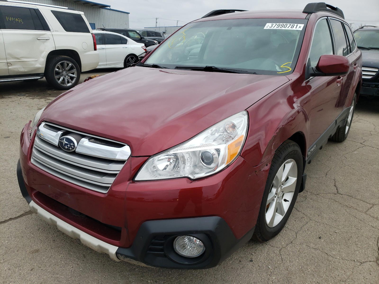 Photo 2 from auction – 2013 SUBARU OUTBACK 2. with VIN 4S4BRCJC0D3297151