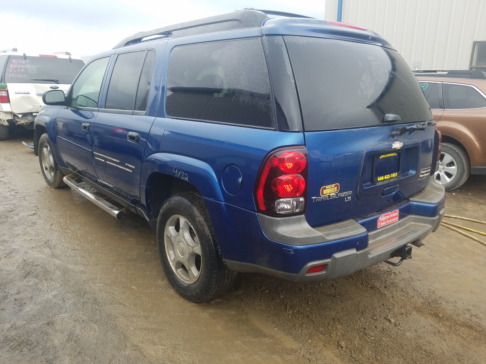 Photo 3 from auction – 2006 CHEVROLET TRAILBLAZE with VIN 1GNET16S966149967
