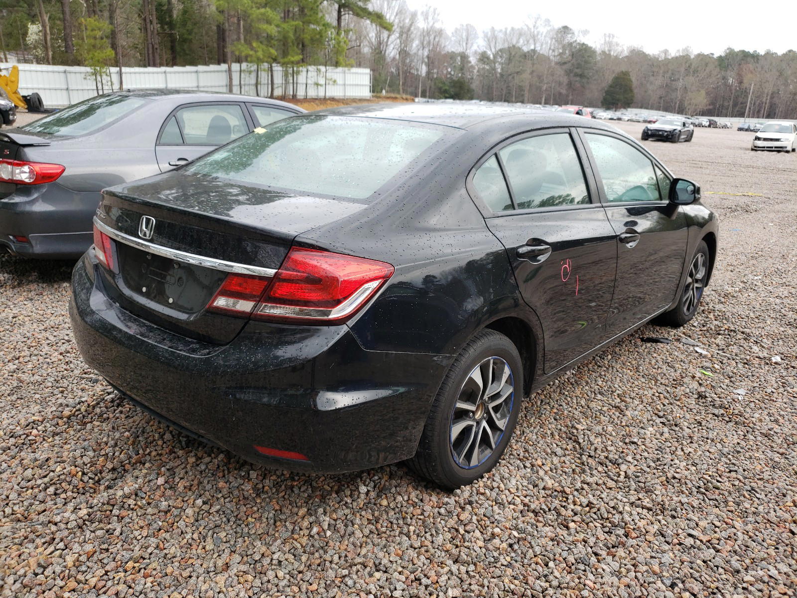 Photo 4 from auction – 2013 HONDA CIVIC EX with VIN 19XFB2F82DE217950