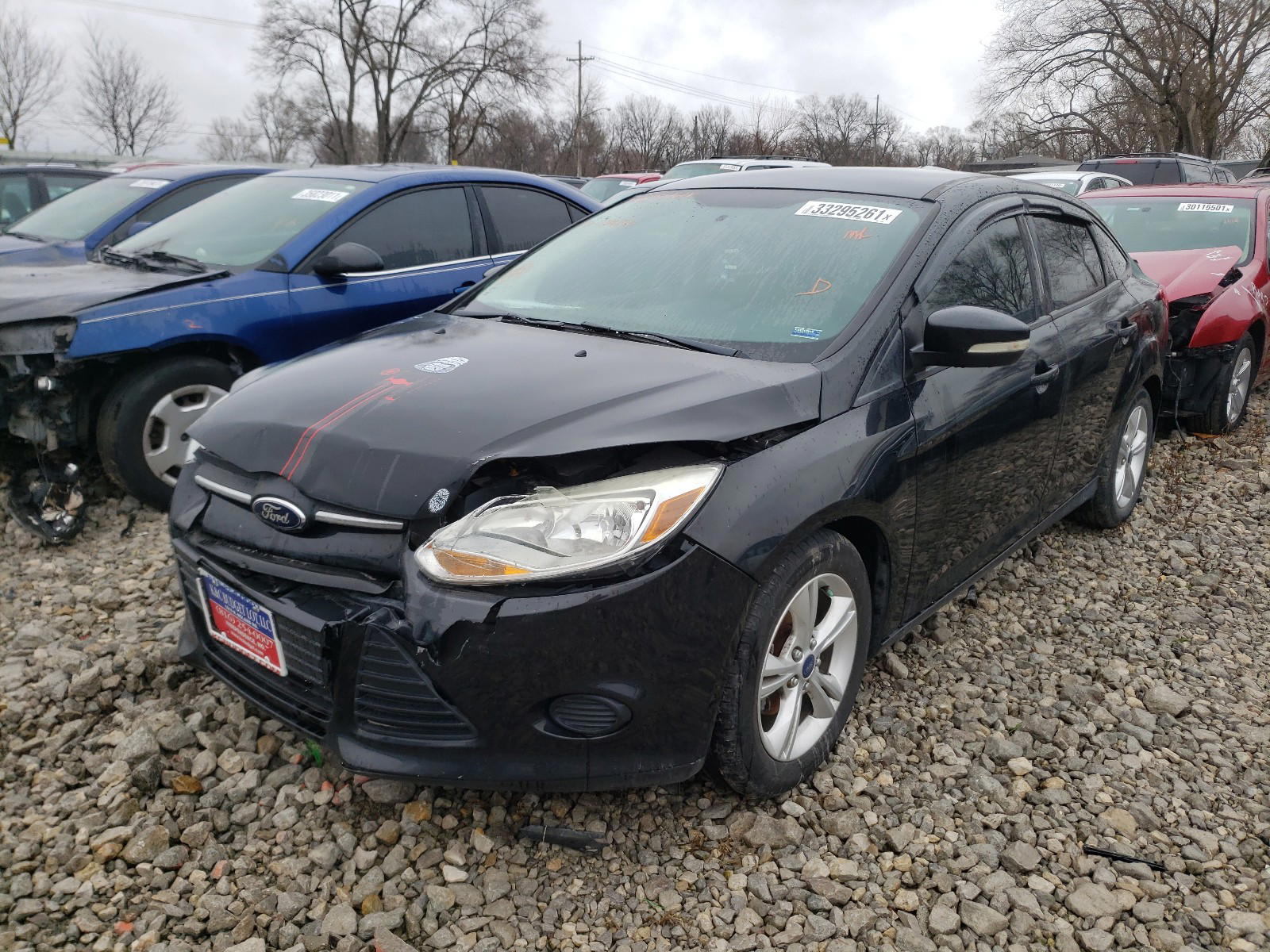 Photo 2 from auction – 2014 FORD FOCUS SE with VIN 1FADP3F24EL218140