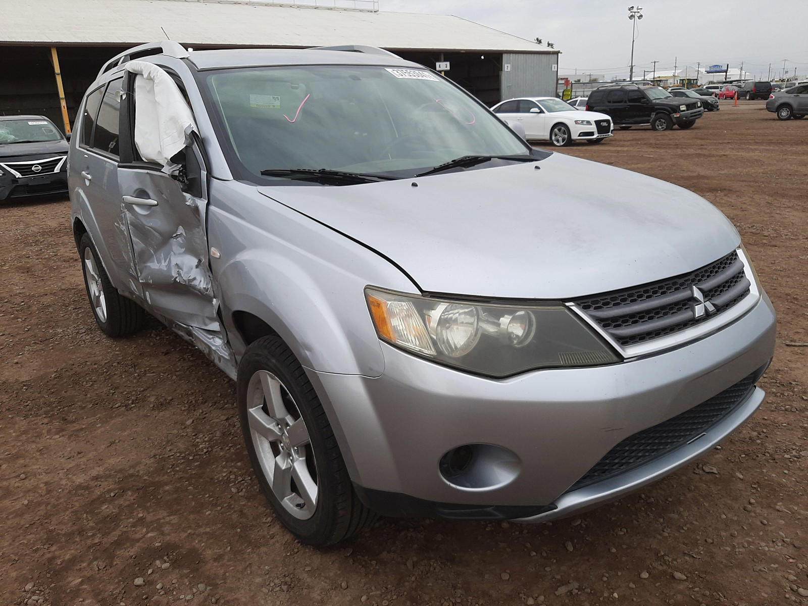 MITSUBISHI OUTLANDER 2007 with VIN JA4MS41X57U010079 - Photo from auction