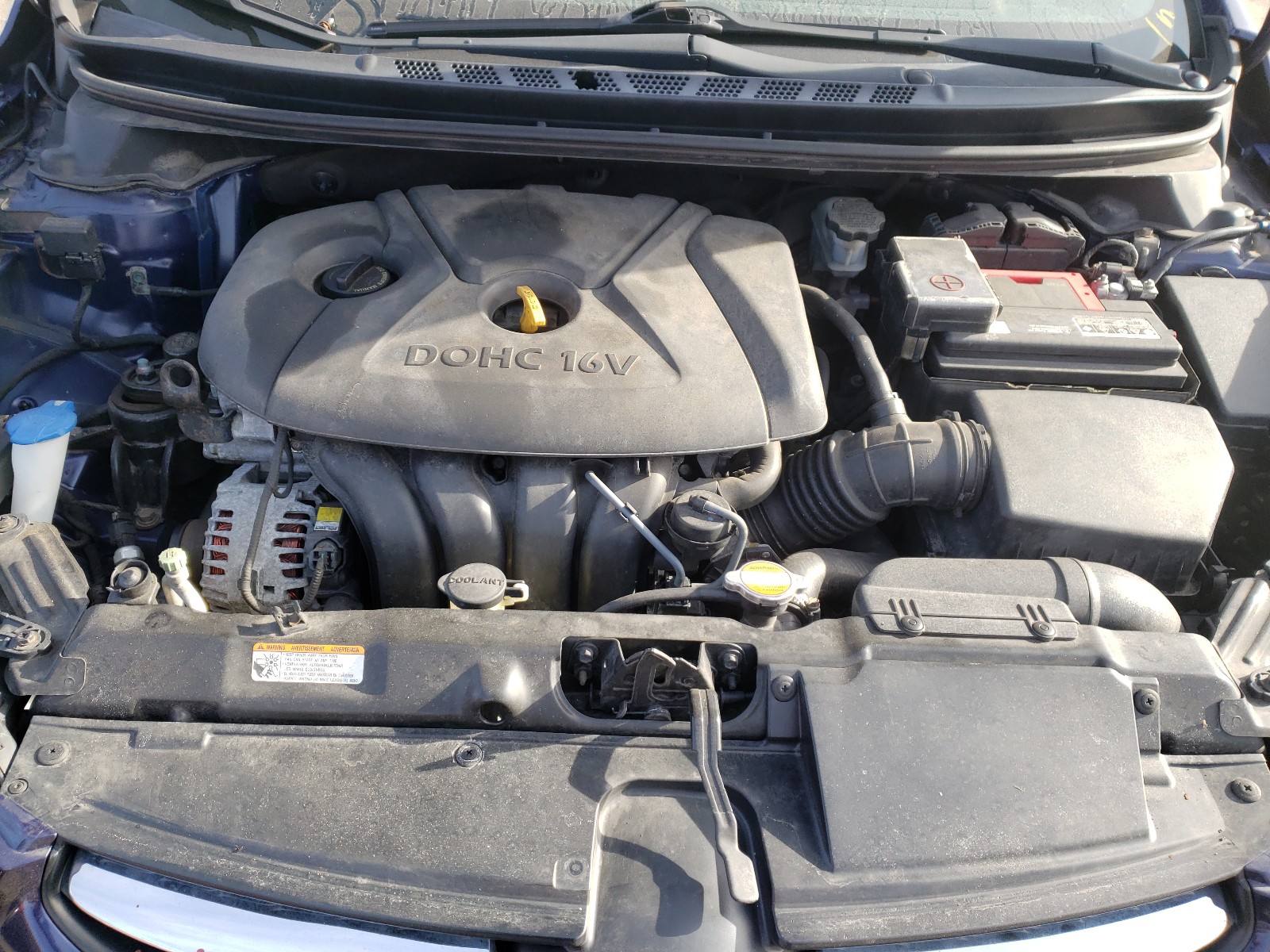 Photo 7 from auction – 2011 HYUNDAI ELANTRA GL with VIN 5NPDH4AE7BH058771