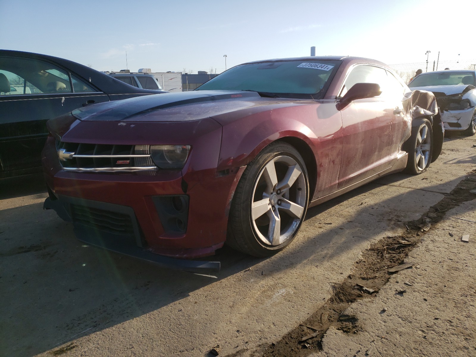 Photo 2 from auction – 2010 CHEVROLET CAMARO SS with VIN 2G1FJ1EJ7A9217320