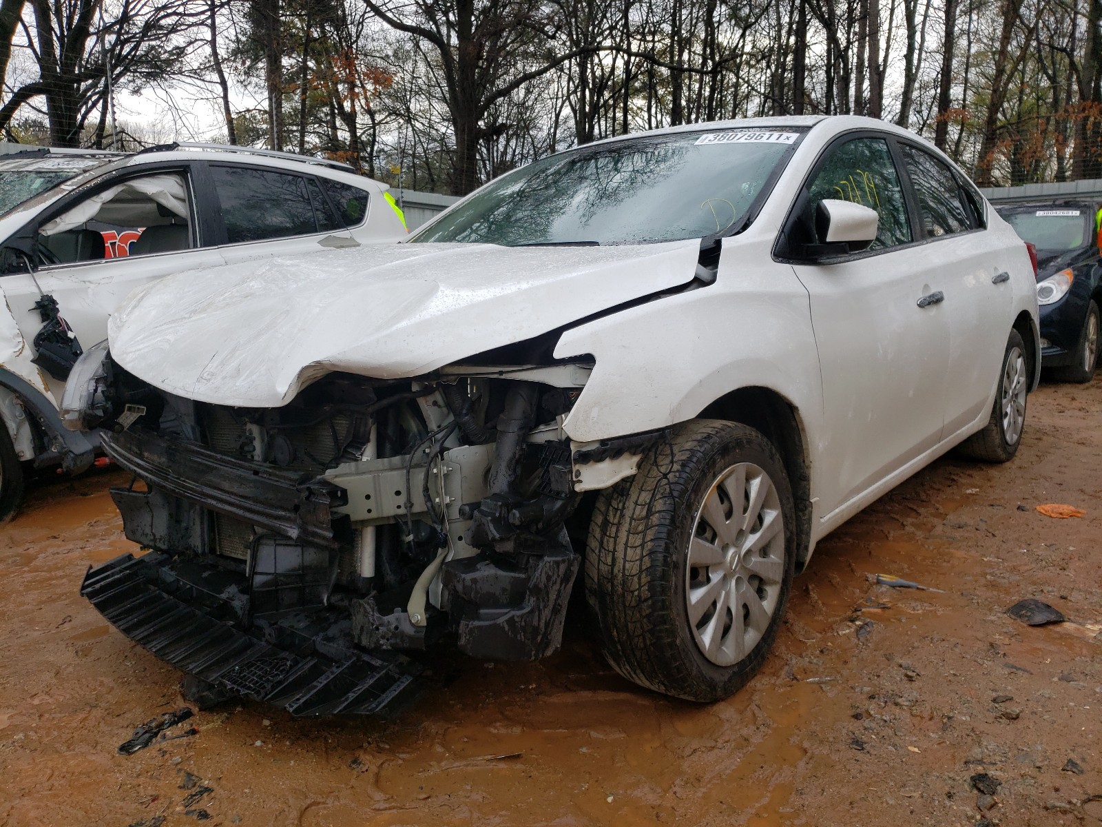 Photo 2 from auction – 2017 NISSAN SENTRA S with VIN 3N1AB7AP9HY225413