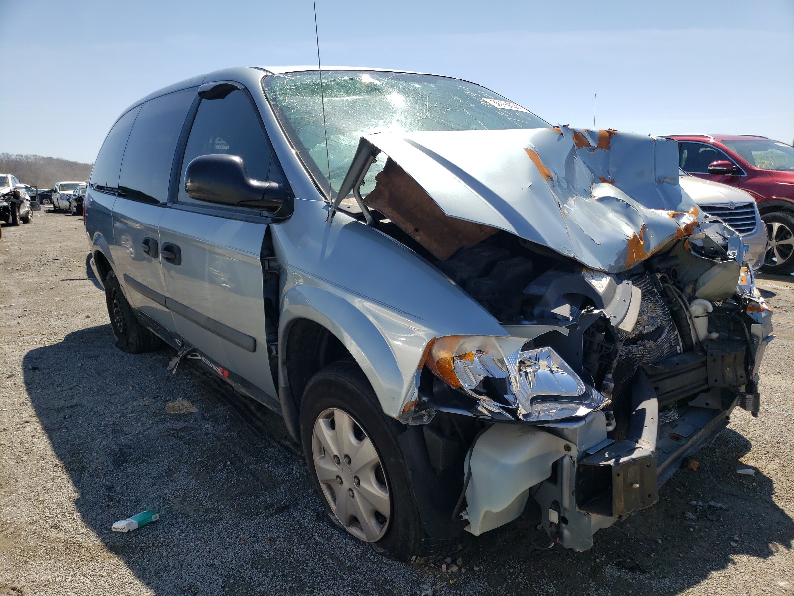 DODGE GRAND CARA 2006 with VIN 1D4GP24R76B511025 - Photo from auction