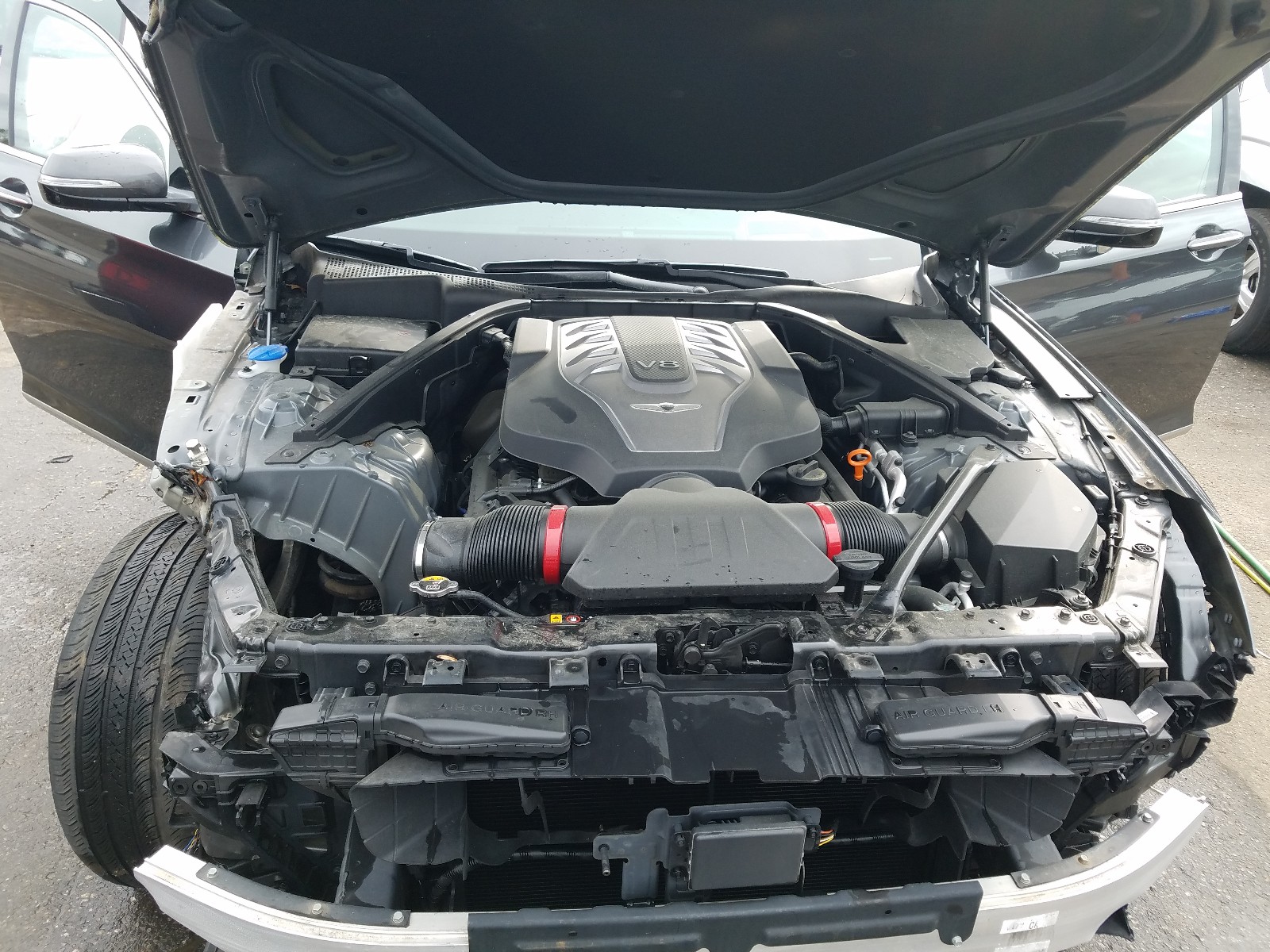 Photo 7 from auction – 2017 GENESIS G80 ULTIMA with VIN KMHGN4JF6HU211097