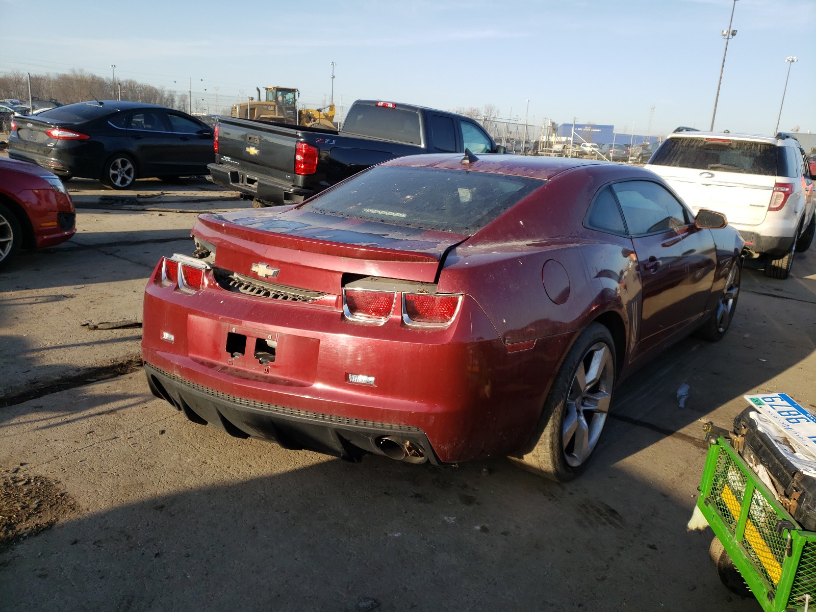 Photo 4 from auction – 2010 CHEVROLET CAMARO SS with VIN 2G1FJ1EJ7A9217320