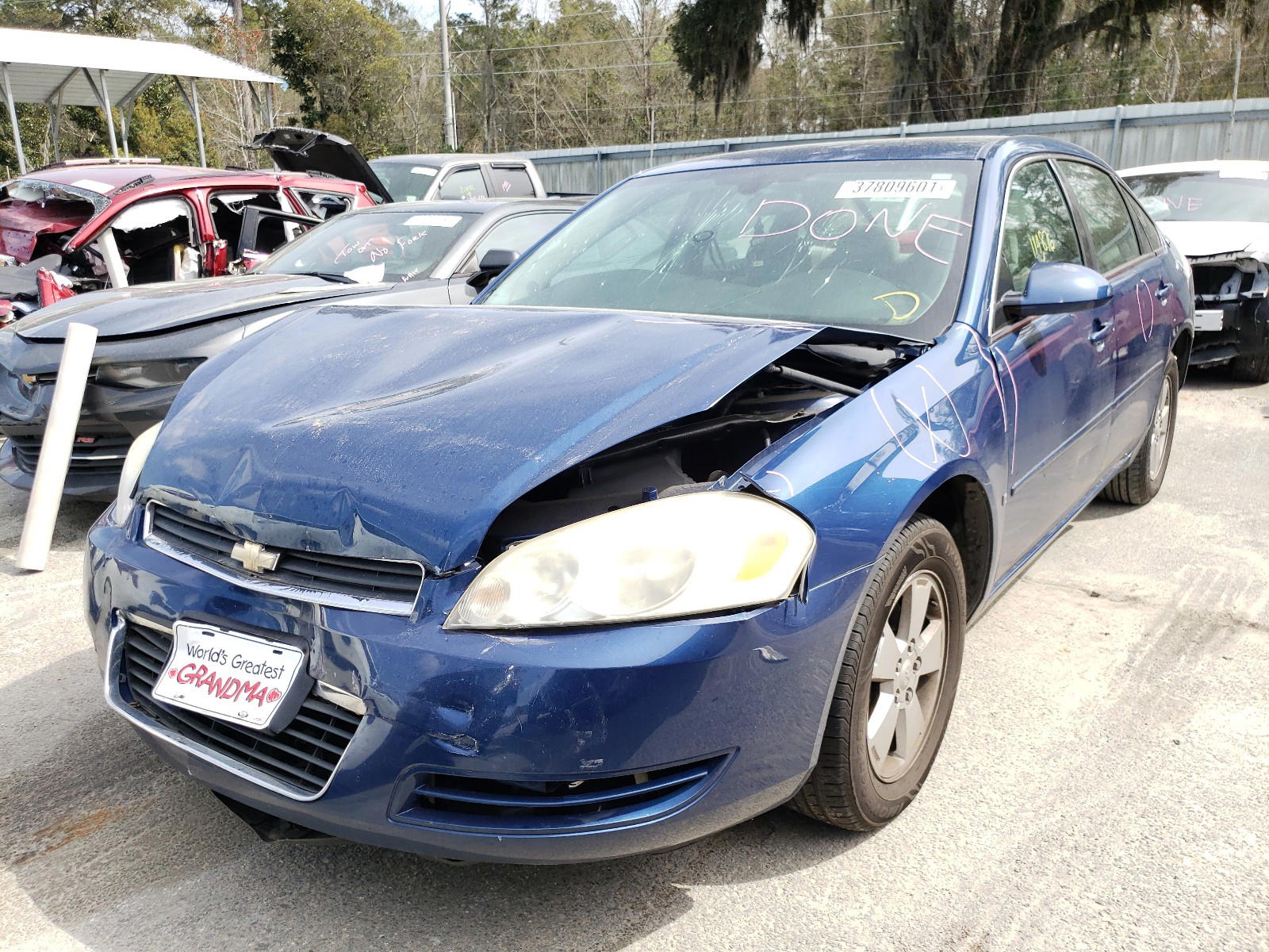 Photo 2 from auction – 2006 CHEVROLET IMPALA LT with VIN 2G1WT58K869346969