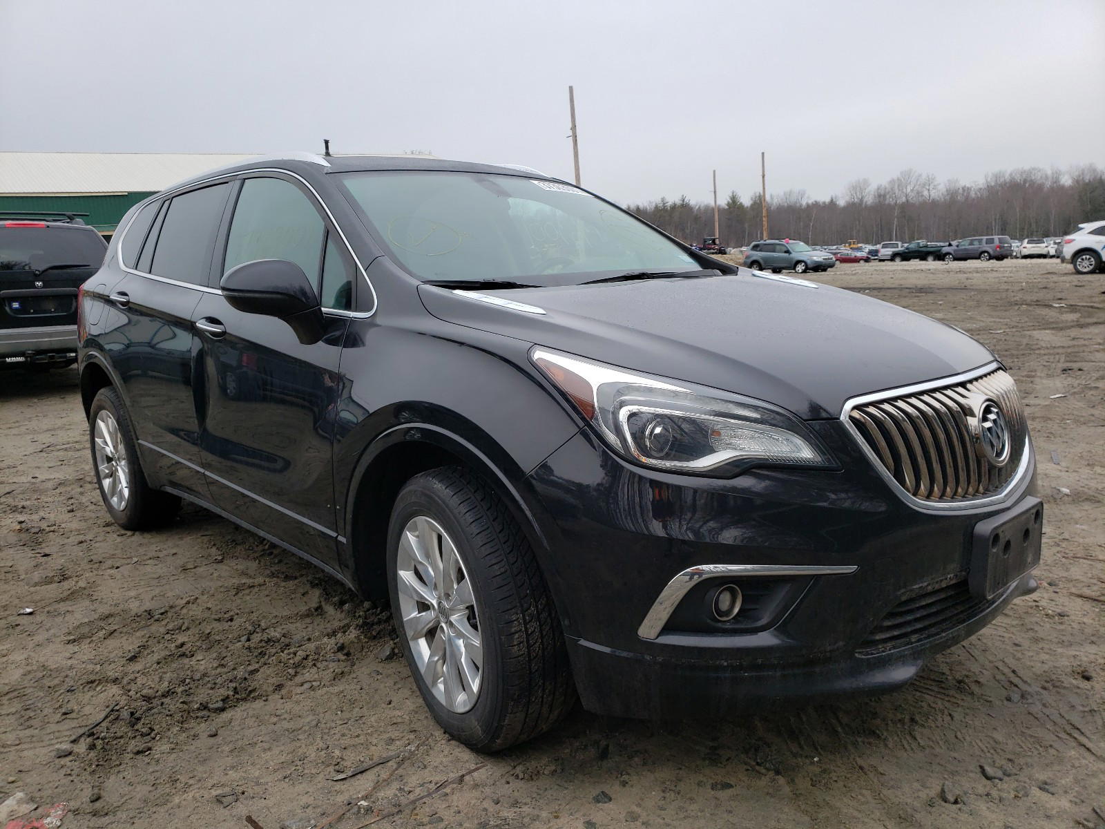 BUICK ENVISION E 2018 with VIN LRBFX2SA1JD004493 - Photo from auction