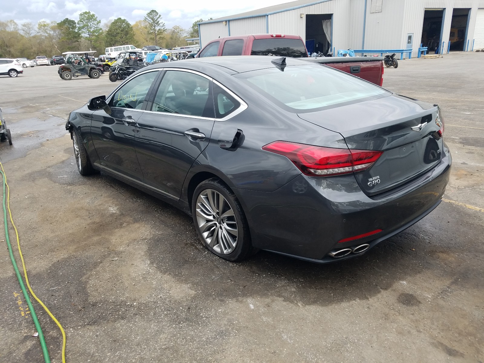 Photo 3 from auction – 2017 GENESIS G80 ULTIMA with VIN KMHGN4JF6HU211097