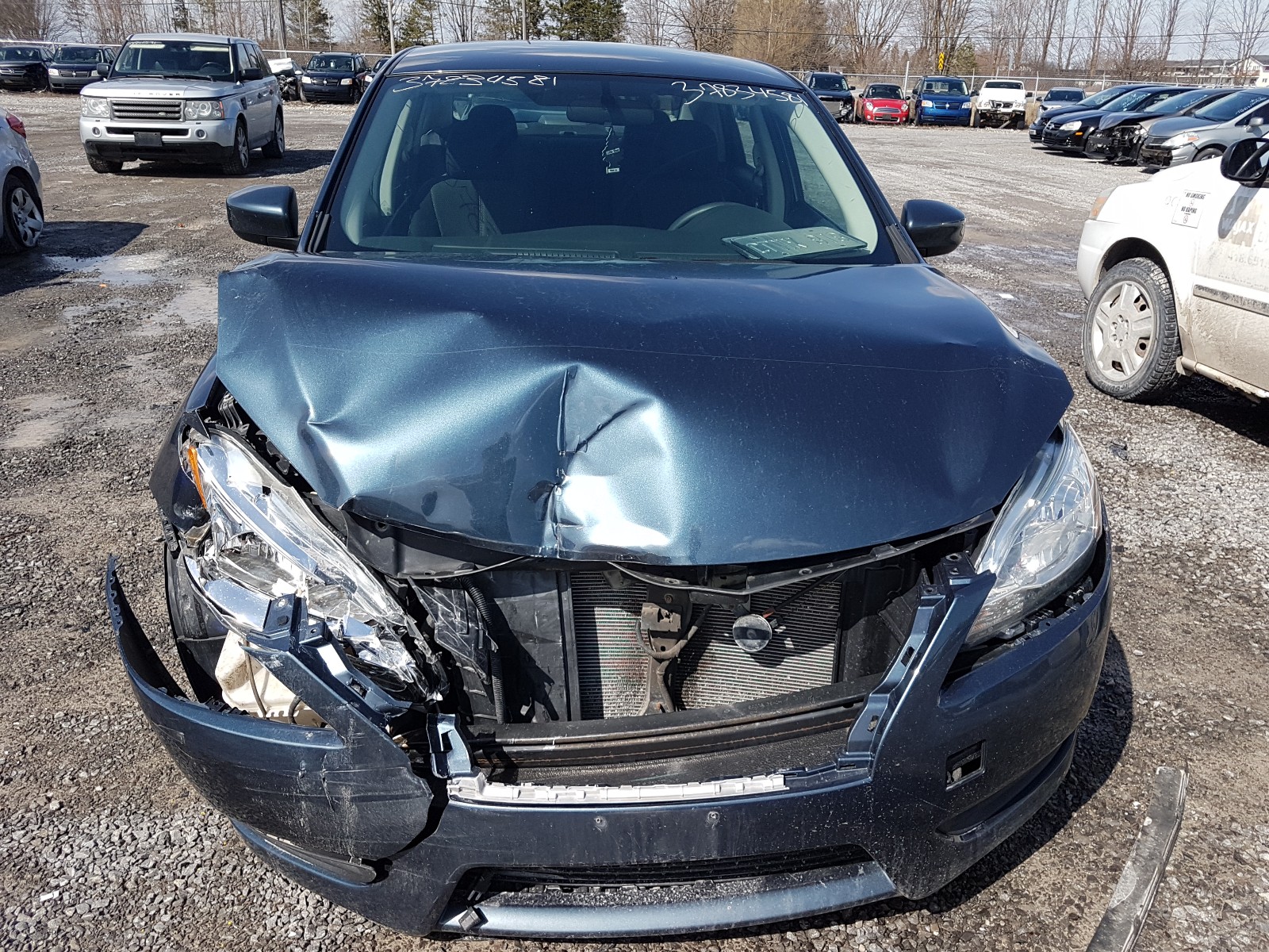 Photo 7 from auction – 2014 NISSAN SENTRA S with VIN 3N1AB7AP0EL696696