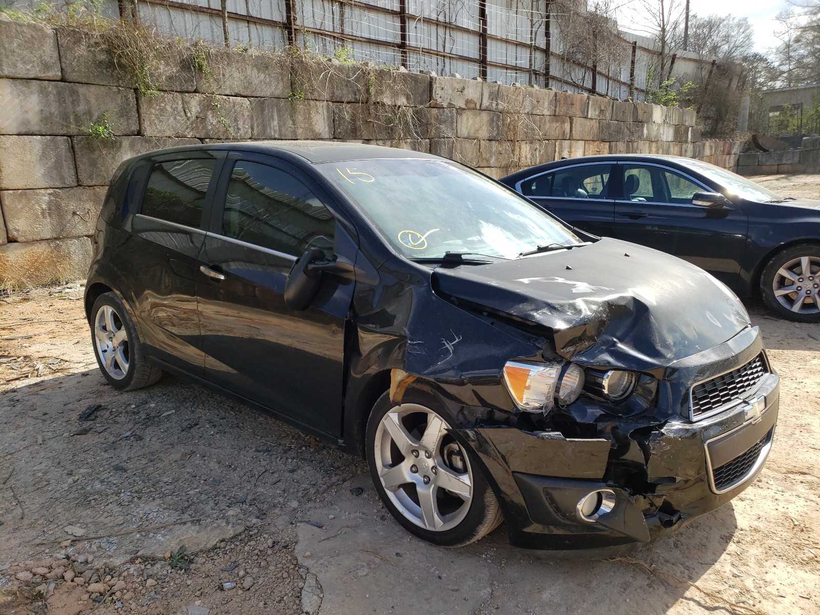 CHEVROLET SONIC LTZ 2012 with VIN 1G1JE6SH7C4211293 - Photo from auction