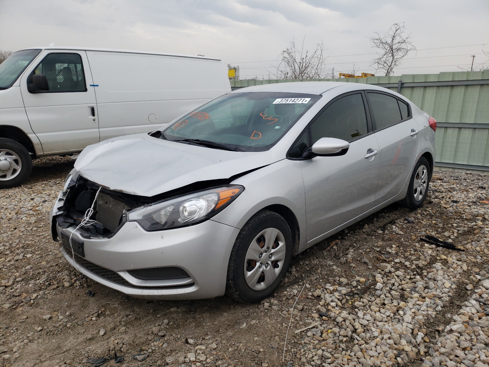 Photo 2 from auction – 2016 KIA FORTE LX with VIN KNAFK4A61G5535704
