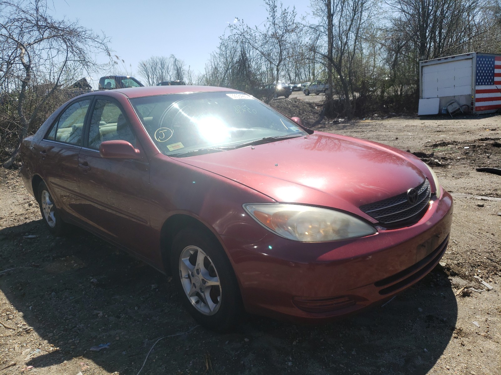 TOYOTA CAMRY LE 2003 with VIN 4T1BE32KX3U234164 - Photo from auction