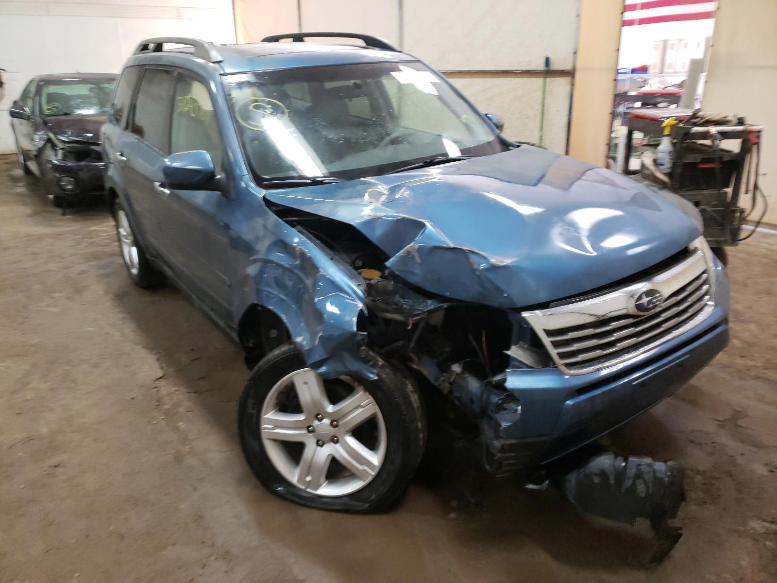 SUBARU FORESTER 2 2009 with VIN JF2SH63689G743449 - Photo from auction