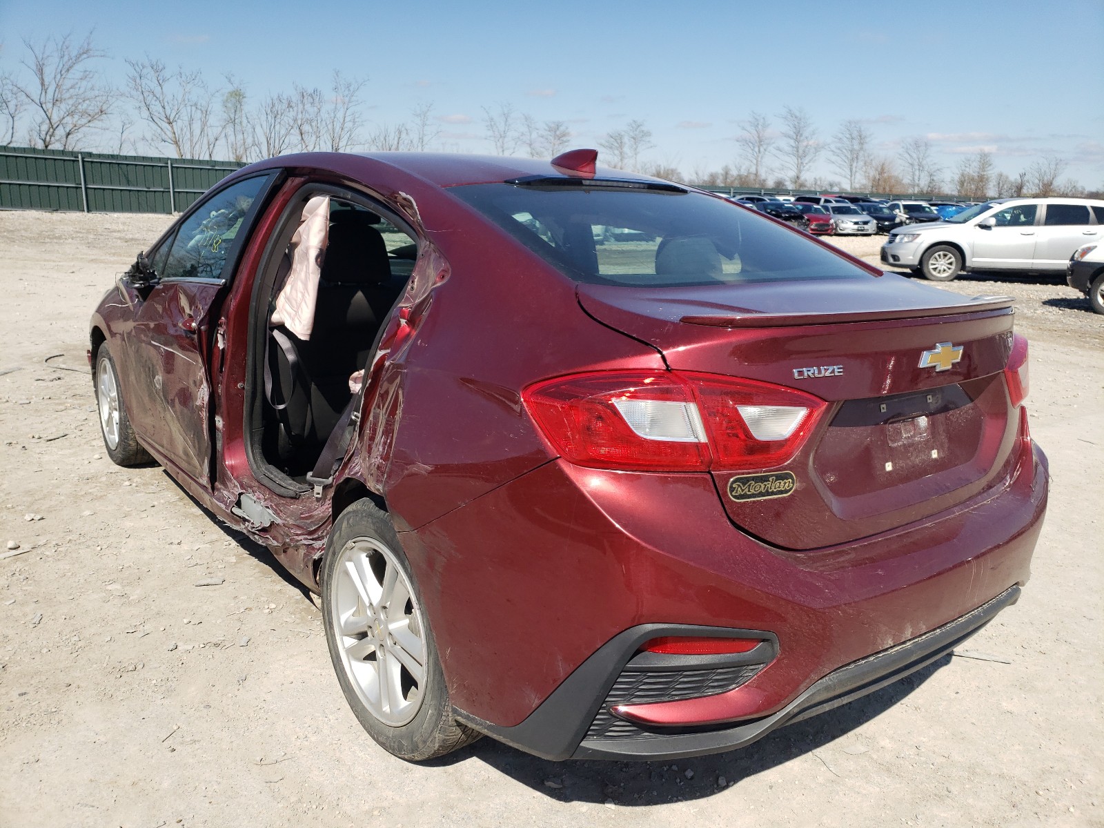 Photo 3 from auction – 2016 CHEVROLET CRUZE LT with VIN 1G1BE5SM6G7309747