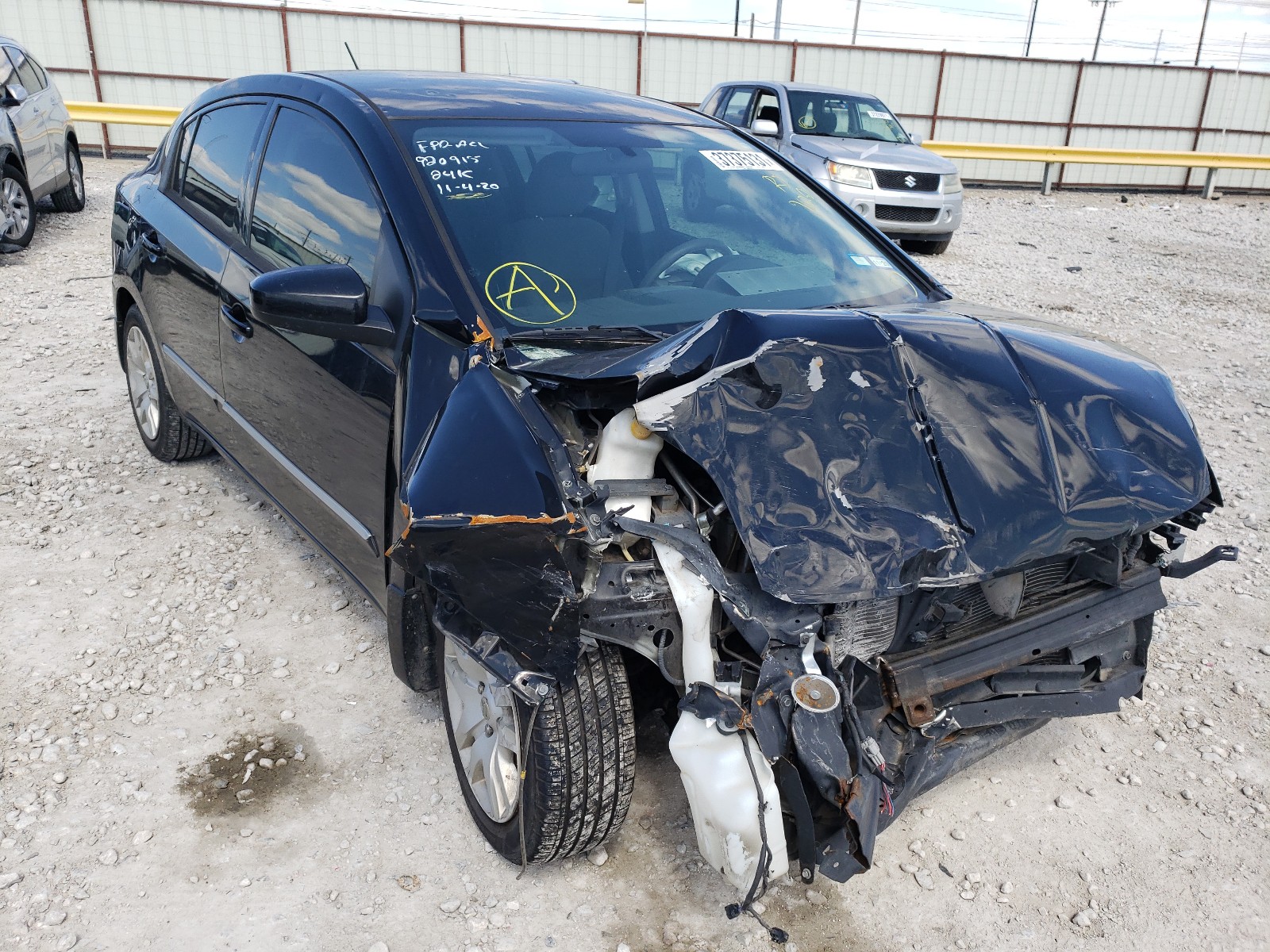 Photo 1 from auction – 2012 NISSAN SENTRA 2.0 with VIN 3N1AB6AP2CL702523