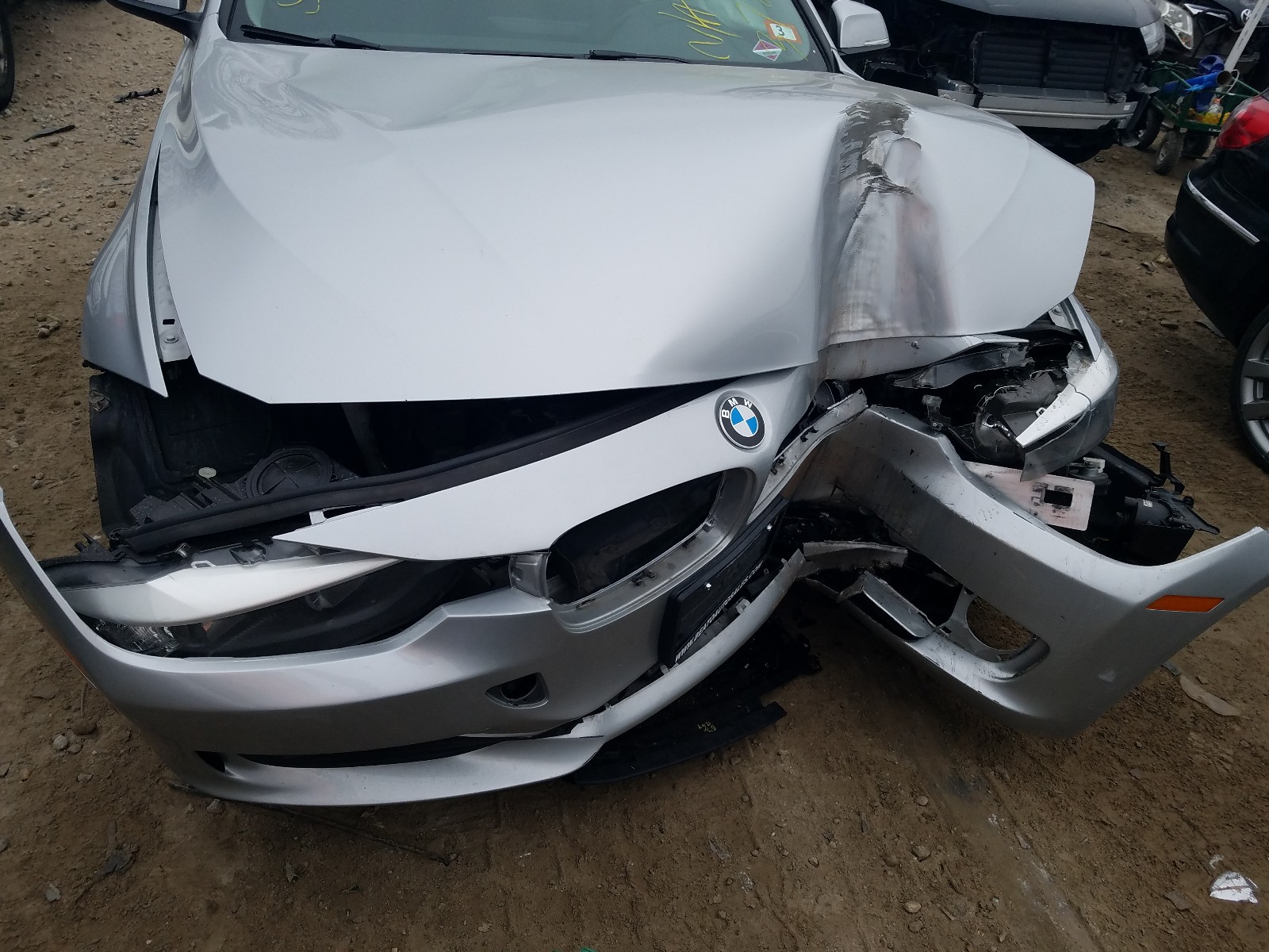 Photo 9 from auction – 2014 BMW 320 I XDRI with VIN WBA3C3G55ENR25694