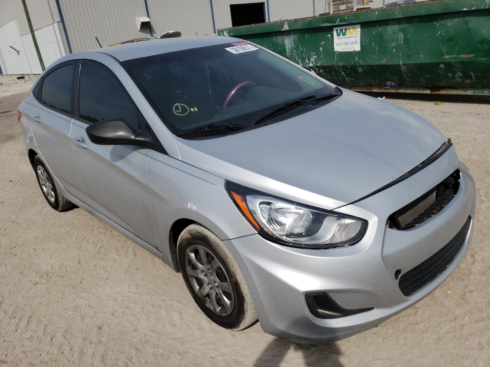 HYUNDAI ACCENT GLS 2014 with VIN KMHCT4AE4EU627074 - Photo from auction