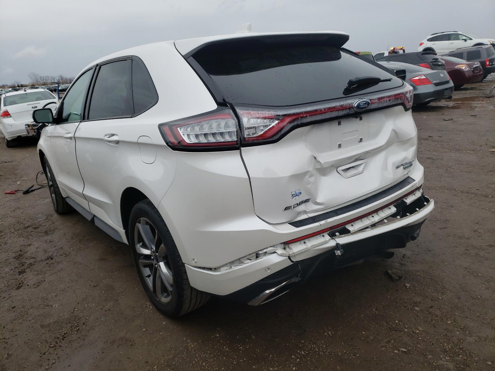 Photo 3 from auction – 2016 FORD EDGE SPORT with VIN 2FMPK4AP5GBC30276