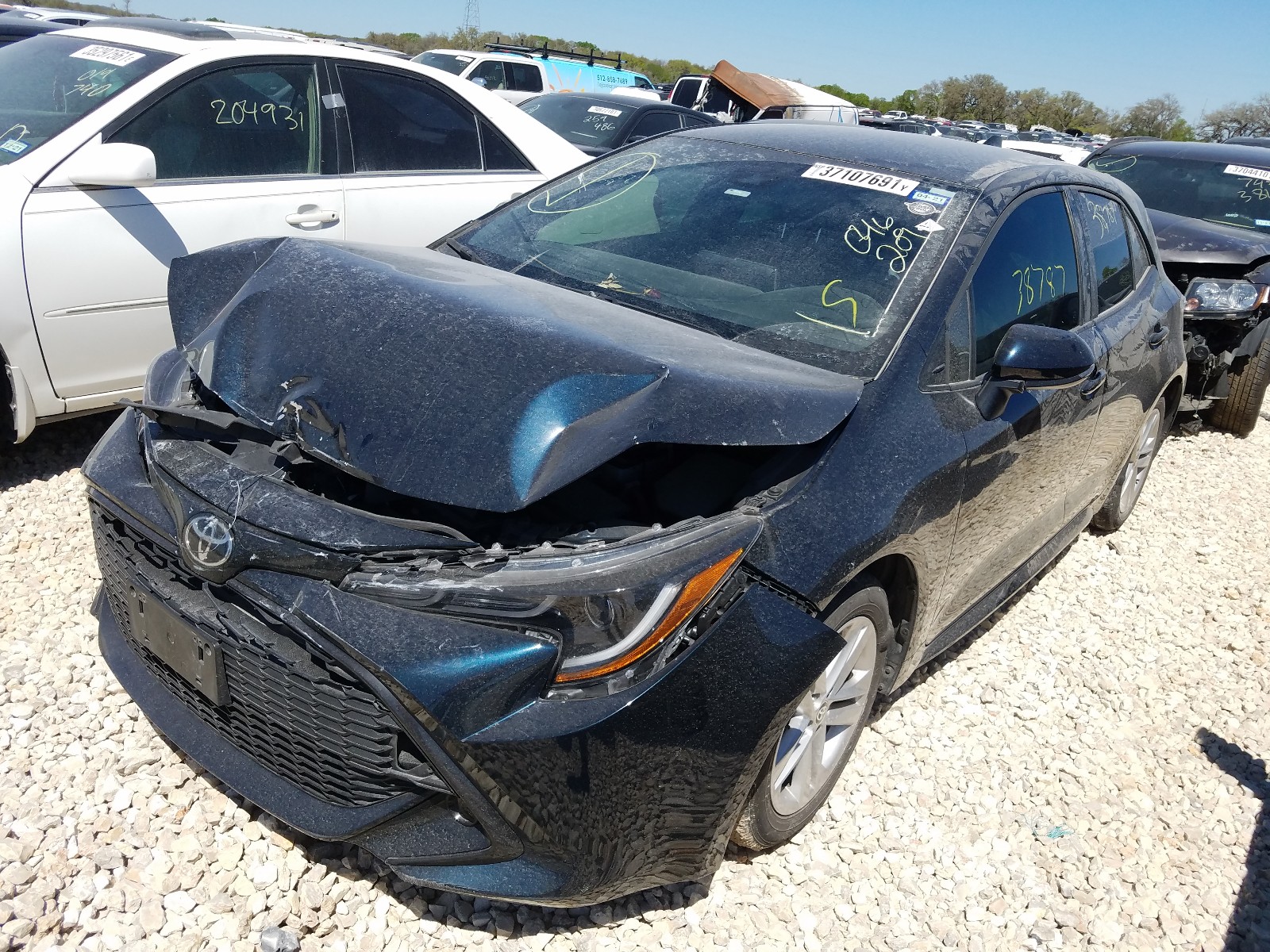 Photo 12 from auction – 2019 TOYOTA COROLLA SE with VIN JTNK4RBE2K3046209