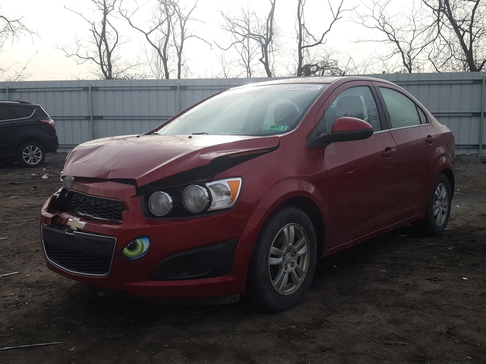 Photo 2 from auction – 2012 CHEVROLET SONIC LT with VIN 1G1JC5SH7C4201781