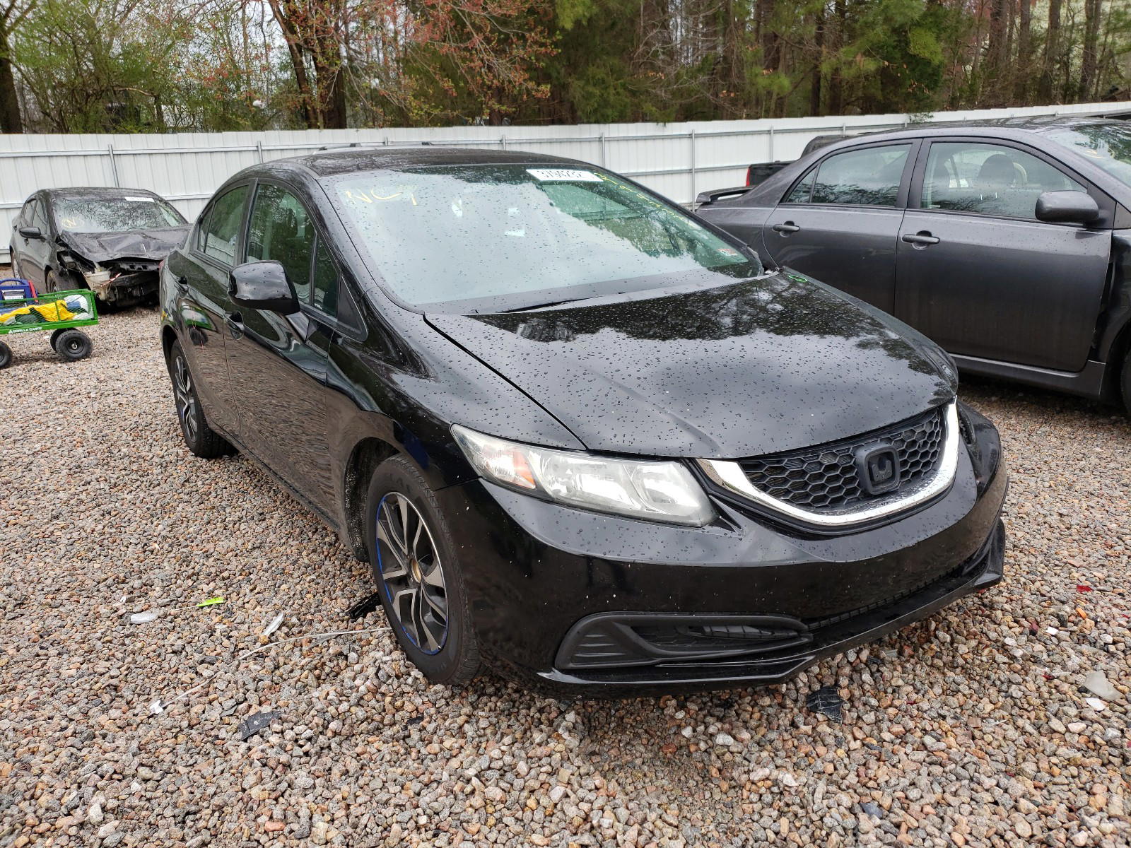 HONDA CIVIC EX 2013 with VIN 19XFB2F82DE217950 - Photo from auction