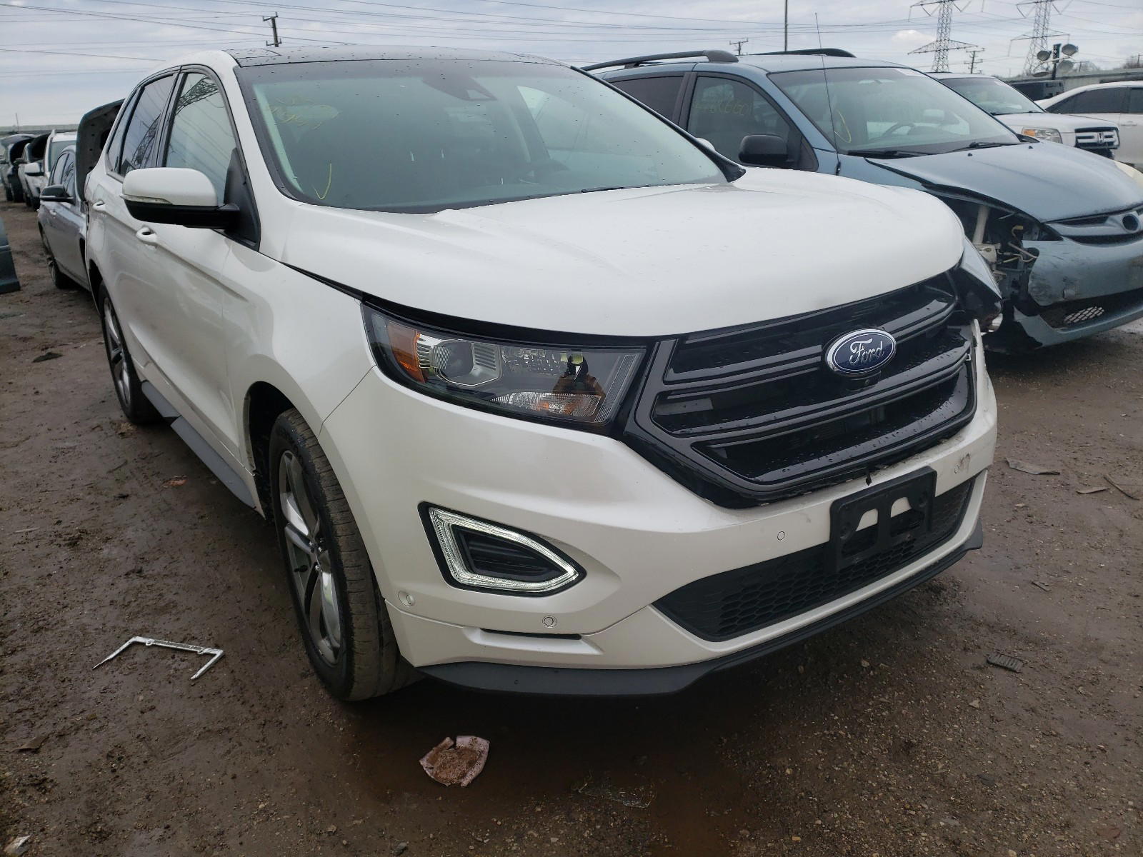 FORD EDGE SPORT 2016 with VIN 2FMPK4AP5GBC30276 - Photo from auction