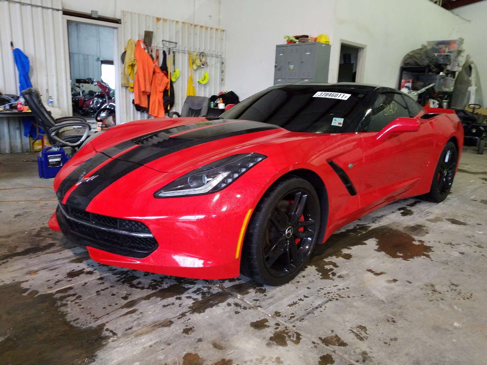 Photo 2 from auction – 2014 CHEVROLET CORVETTE S with VIN 1G1YH2D75E5106798