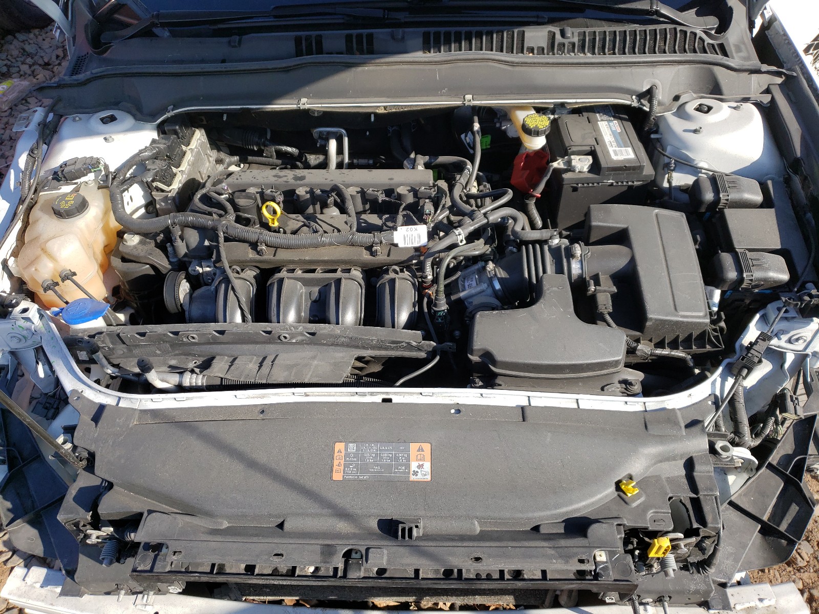 Photo 7 from auction – 2016 FORD FUSION S with VIN 3FA6P0G77GR242759
