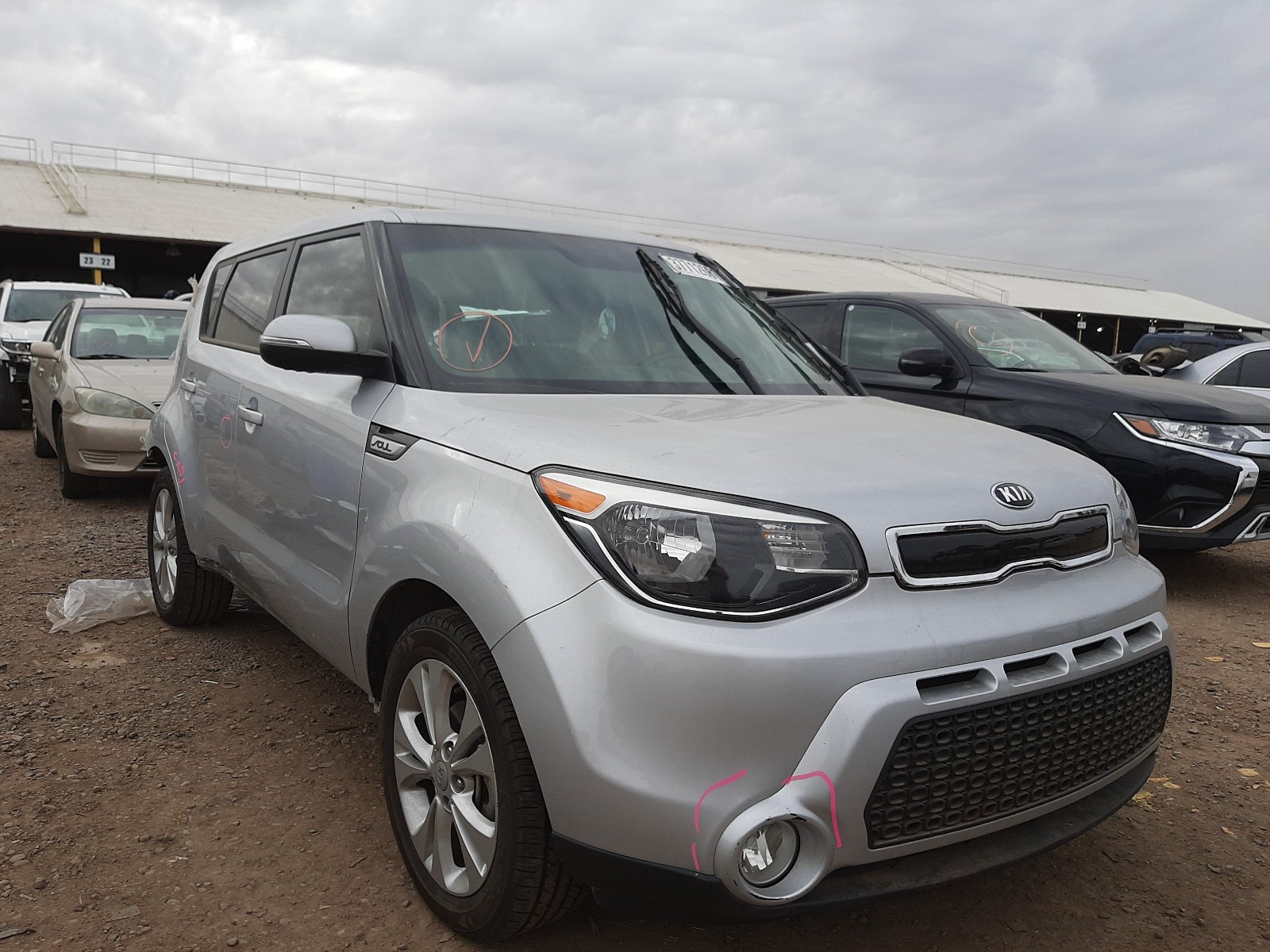 KIA SOUL ! 2016 with VIN KNDJX3A5XG7845371 - Photo from auction
