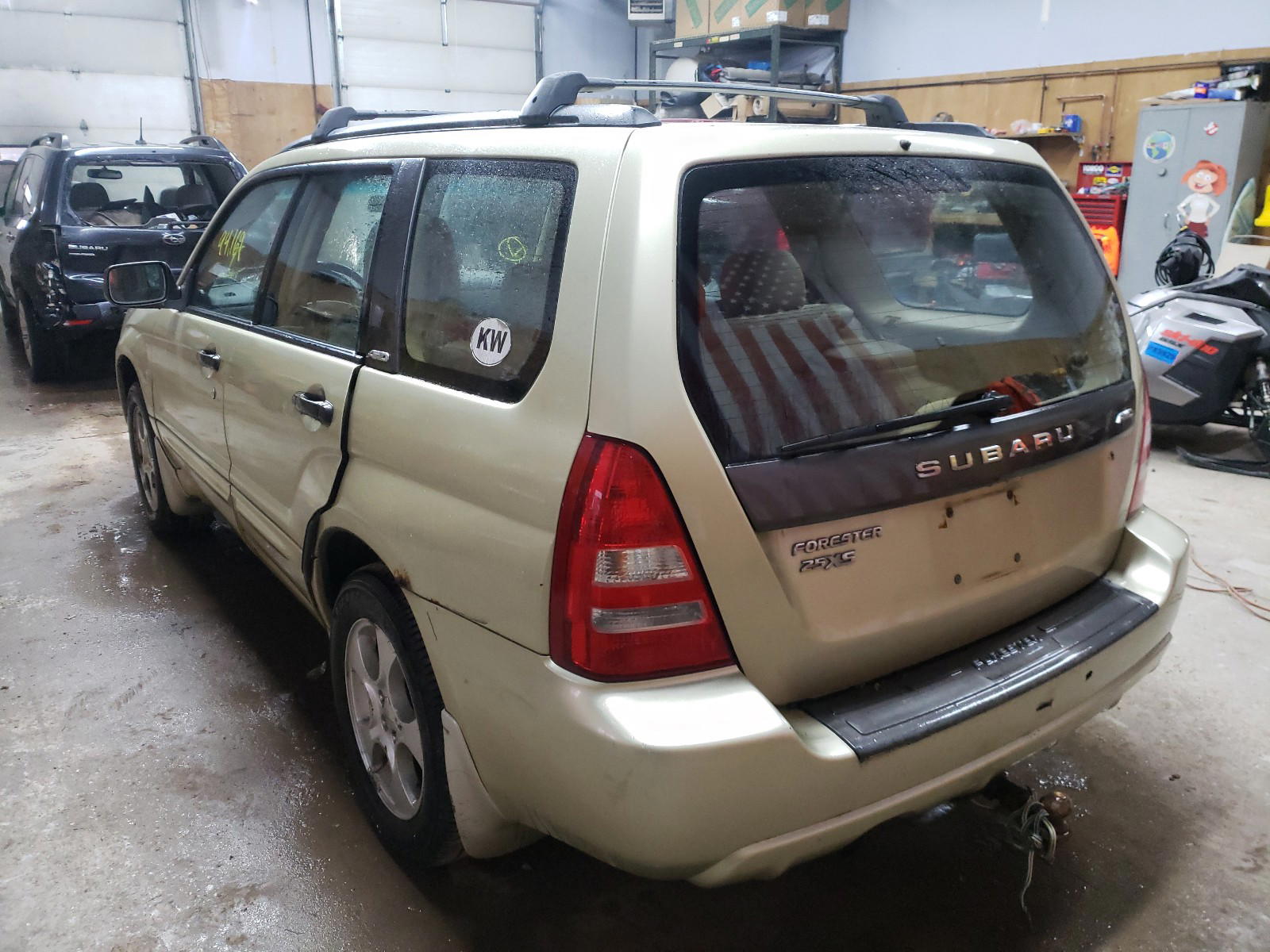 Photo 3 from auction – 2004 SUBARU FORESTER with VIN JF1SG65664G711015