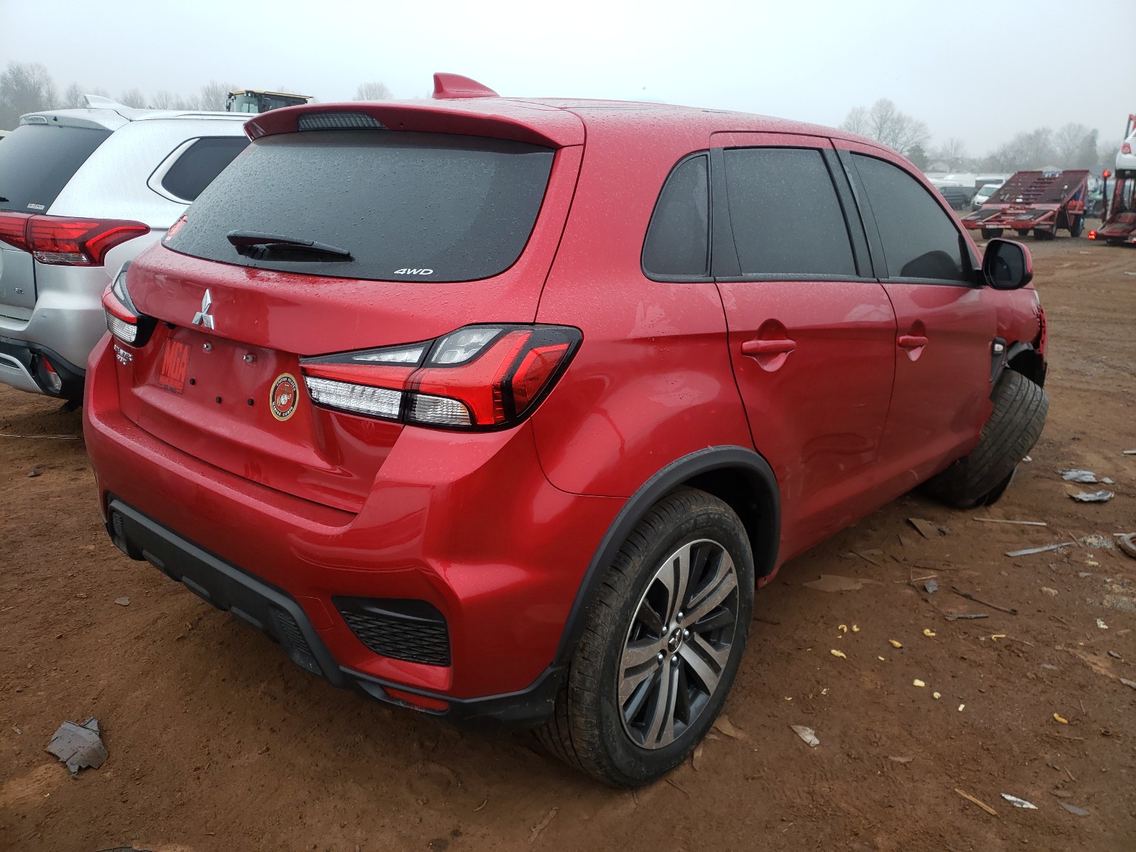 Photo 4 from auction – 2020 MITSUBISHI OUTLANDER with VIN JA4AR3AU4LU027125