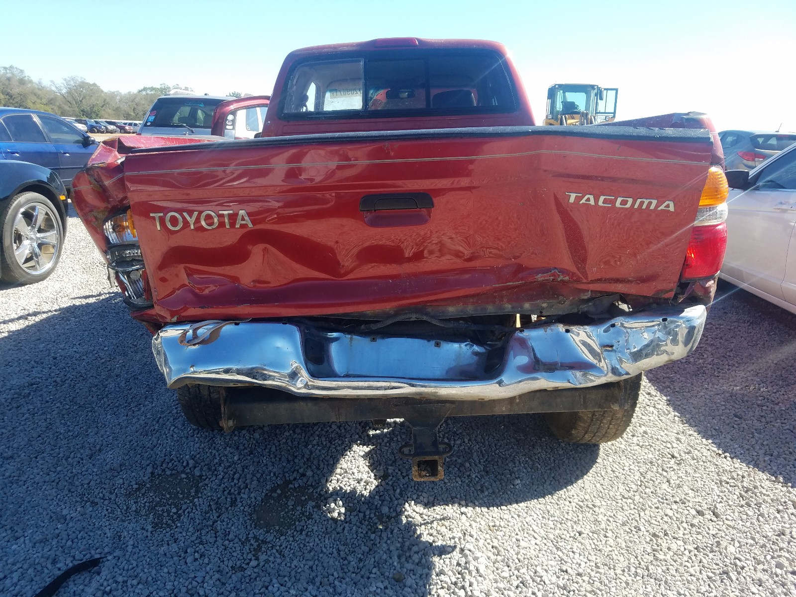 Photo 9 from auction – 2001 TOYOTA TACOMA XTR with VIN 5TESN92N71Z775744